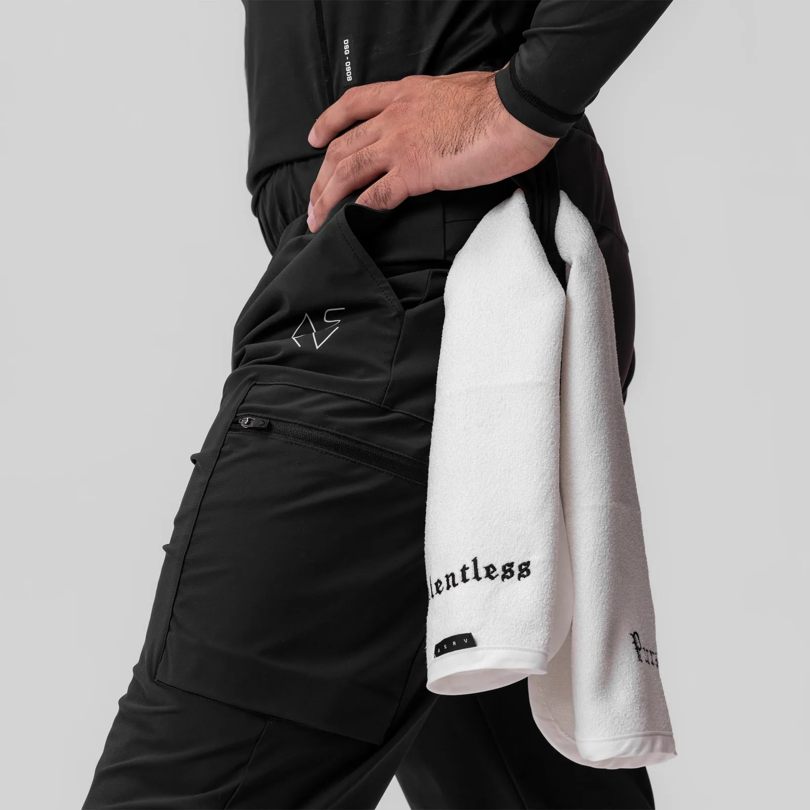 0656. Tetra-Lite™ Standard Zip Jogger - Black "Cyber"