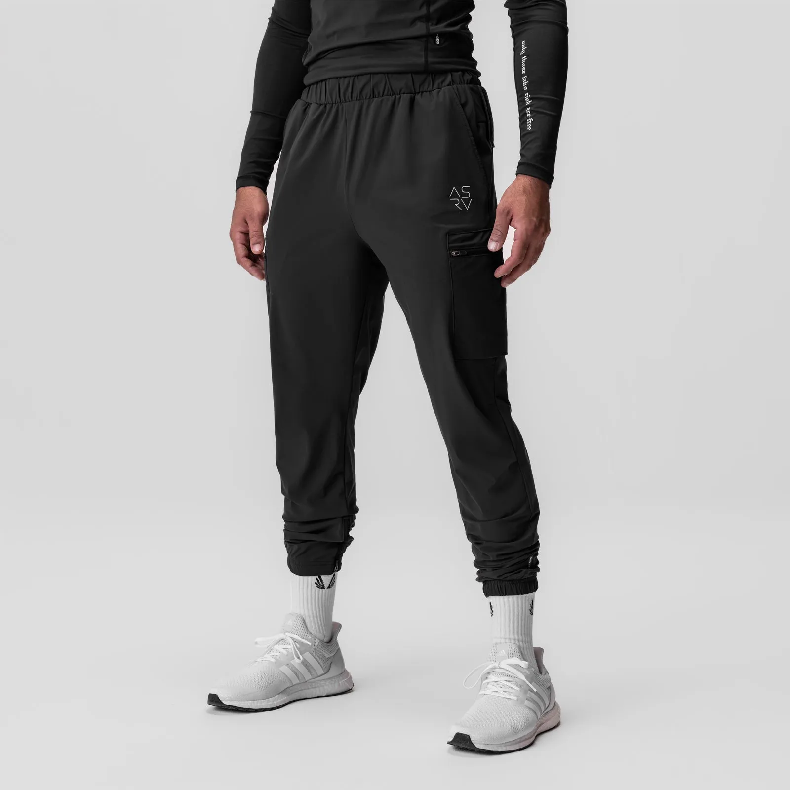 0656. Tetra-Lite™ Standard Zip Jogger - Black "Cyber"