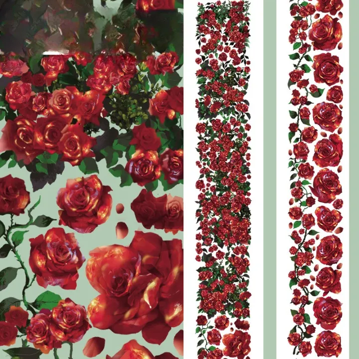 Aesthetic Flower Design Washi Tape