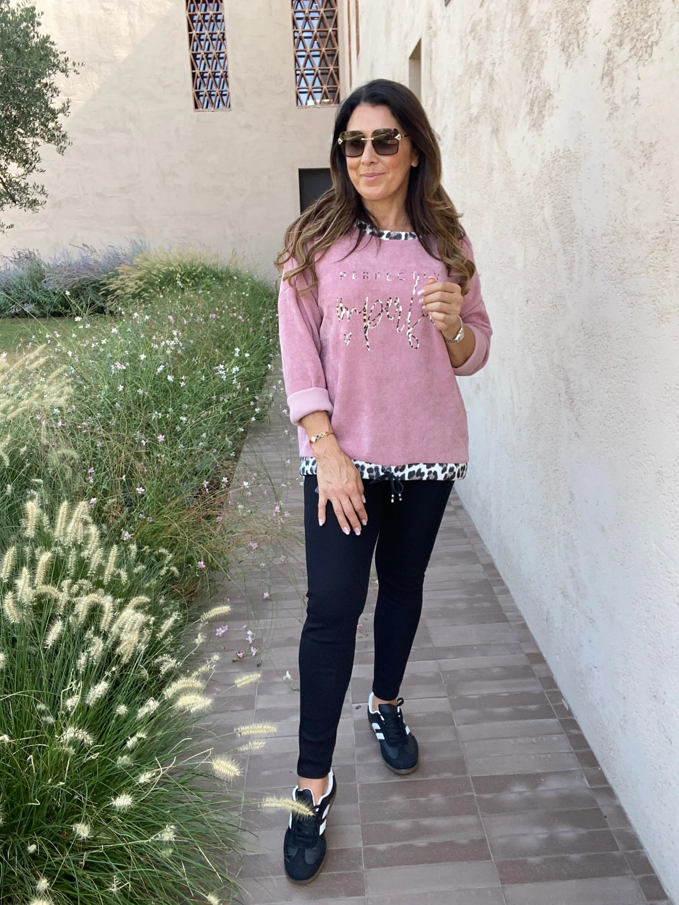 Aine Pink Perfectly Imperfect Top