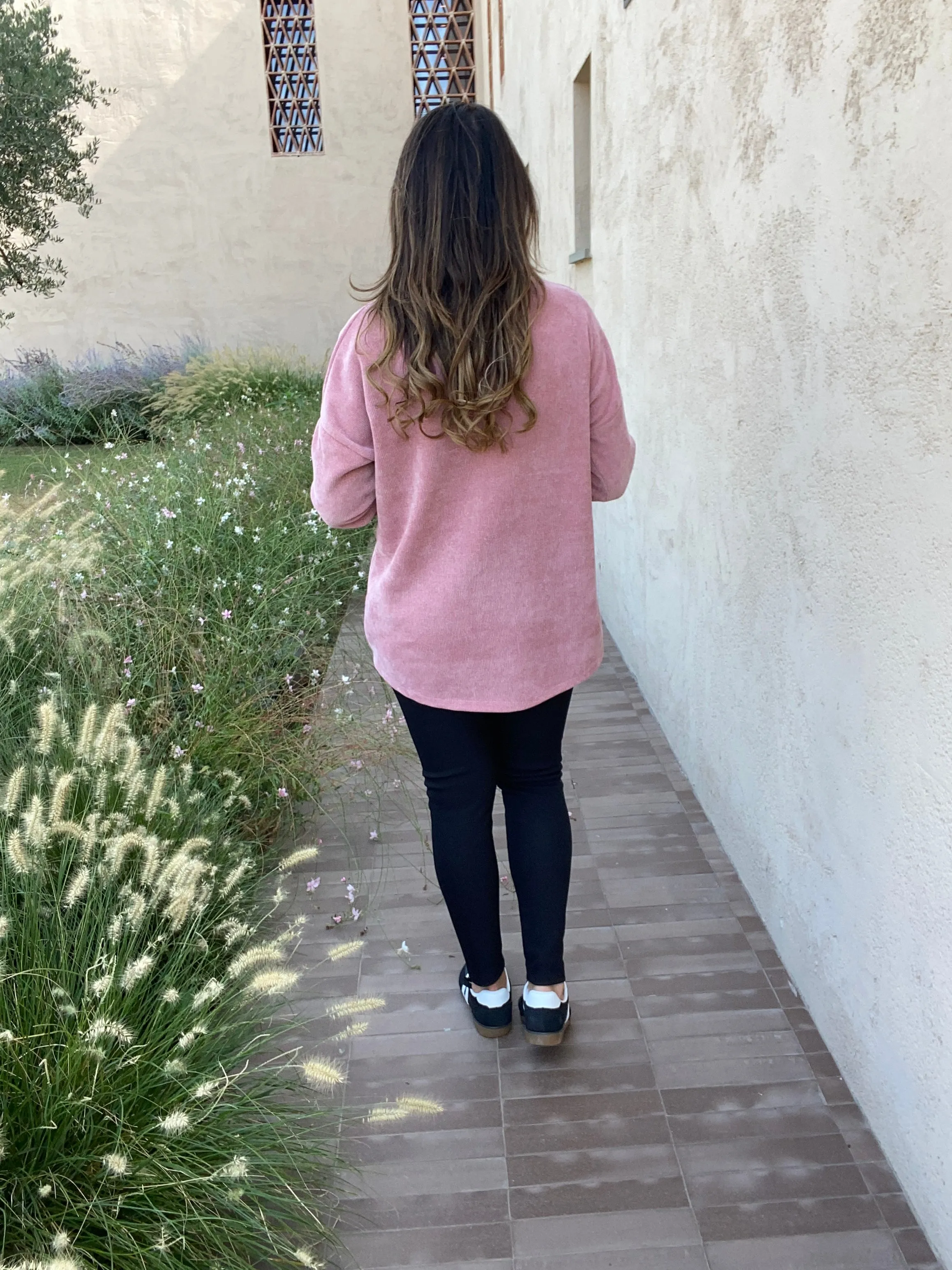 Aine Pink Perfectly Imperfect Top