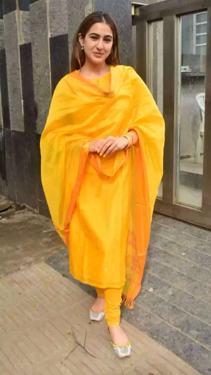 Amber Yellow Plain Bangalore Raw Silk Fabric