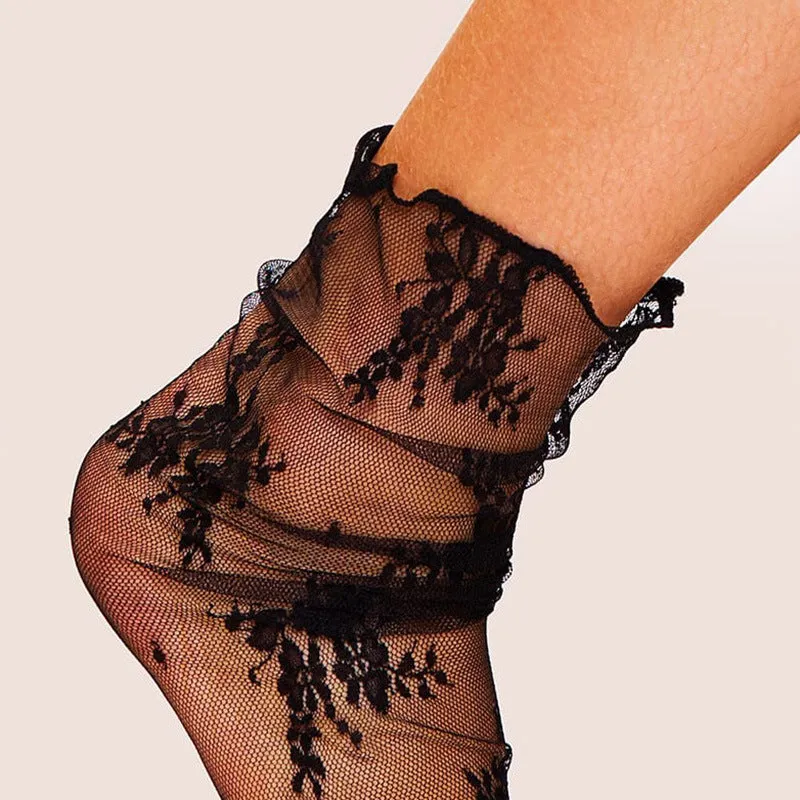 BerriesJam - 2024 Ultra-thin Transparent Mesh Socks