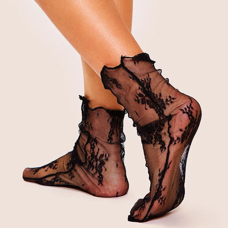 BerriesJam - 2024 Ultra-thin Transparent Mesh Socks