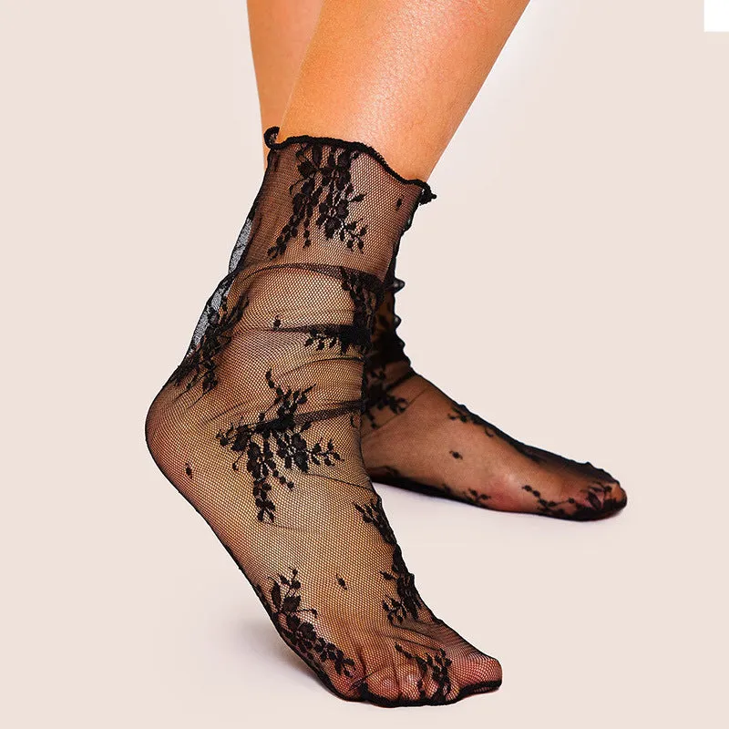 BerriesJam - 2024 Ultra-thin Transparent Mesh Socks