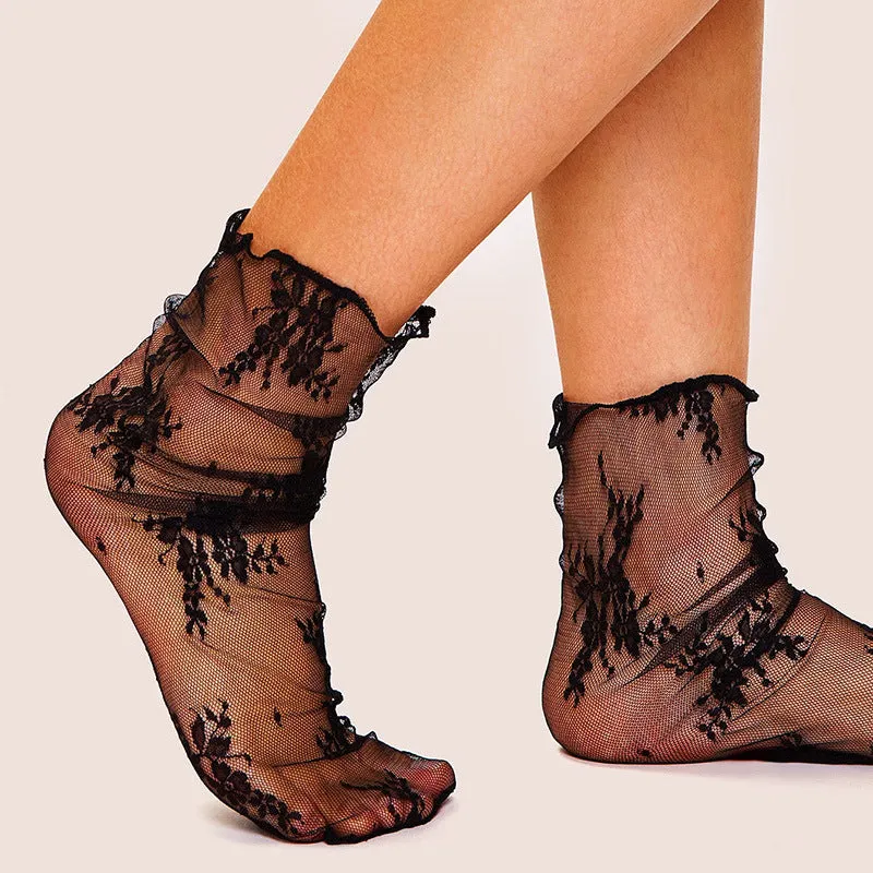 BerriesJam - 2024 Ultra-thin Transparent Mesh Socks