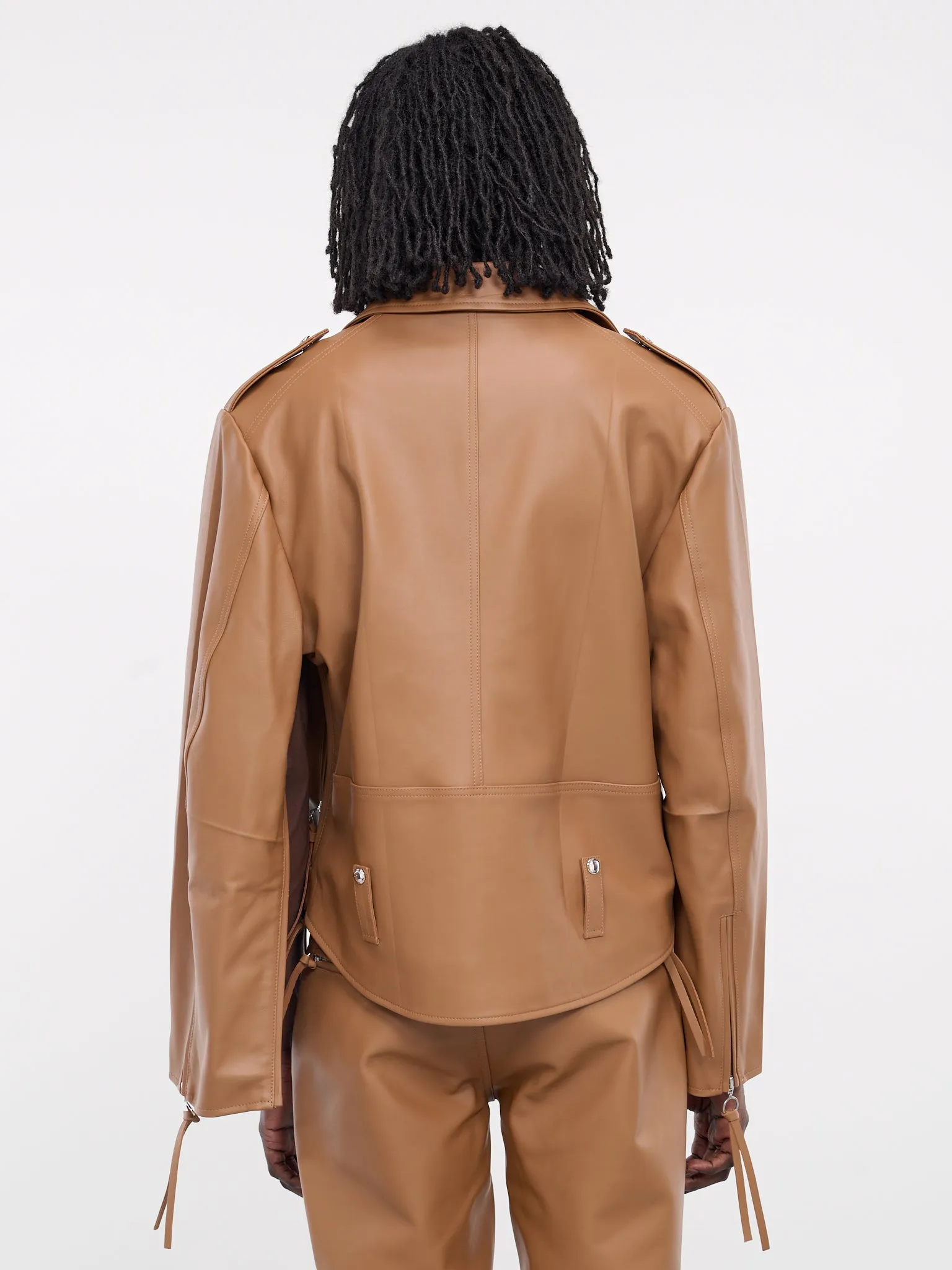 Biker Jacket (J009-L005-COGNAC)