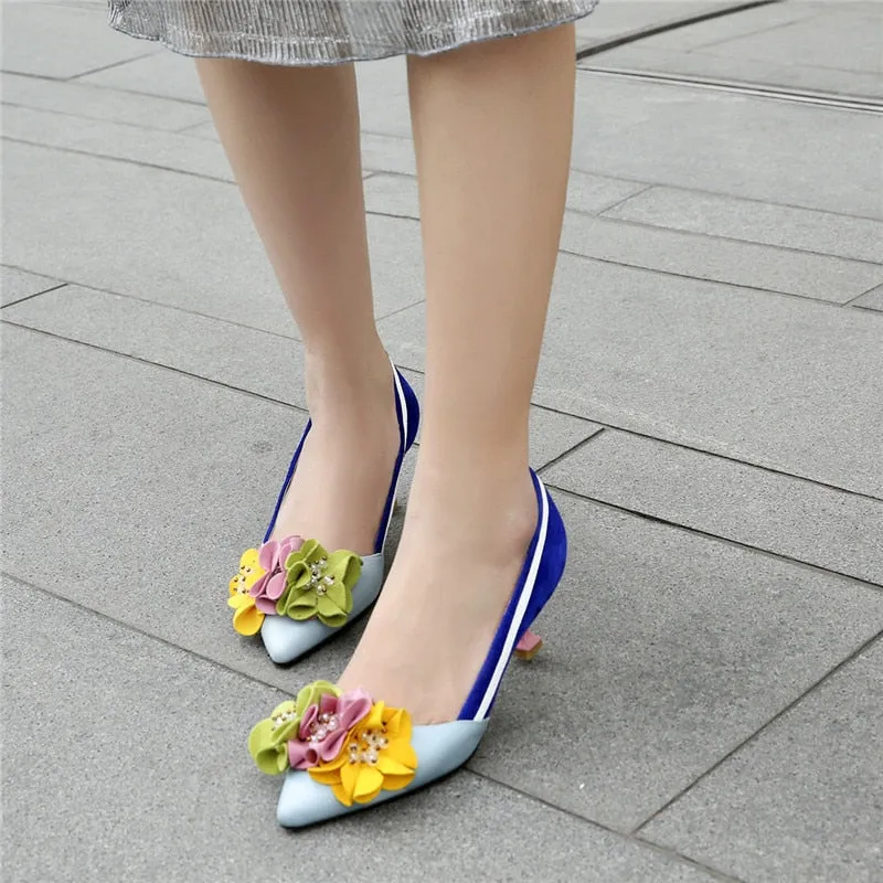 Bring My Flowers Thin Heels
