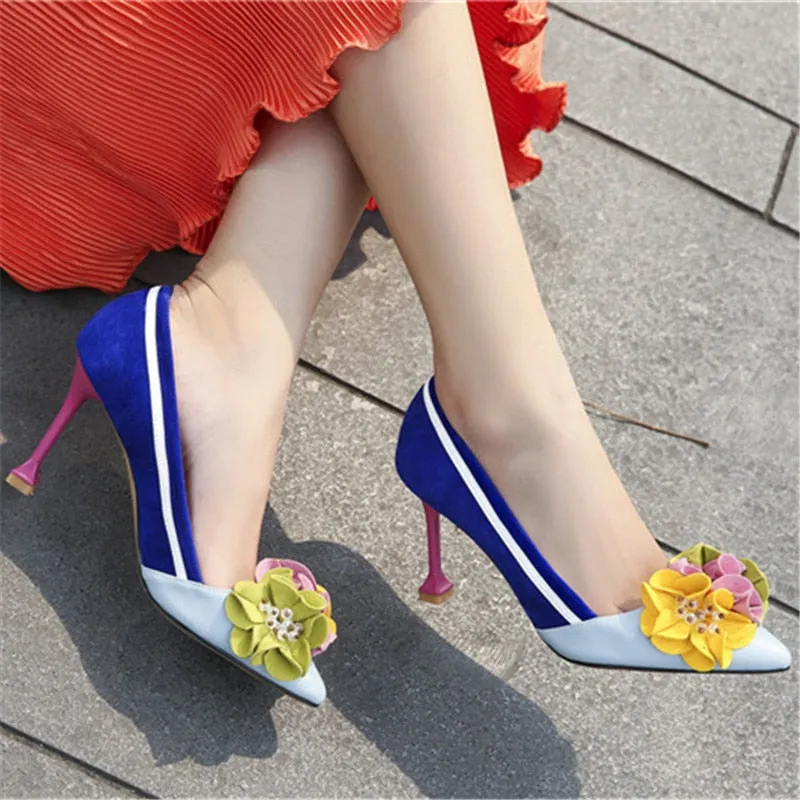 Bring My Flowers Thin Heels