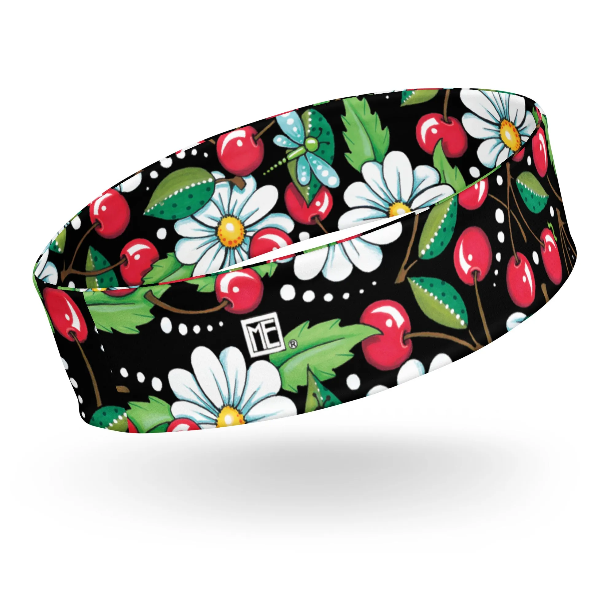 Cherry Daisy Headband