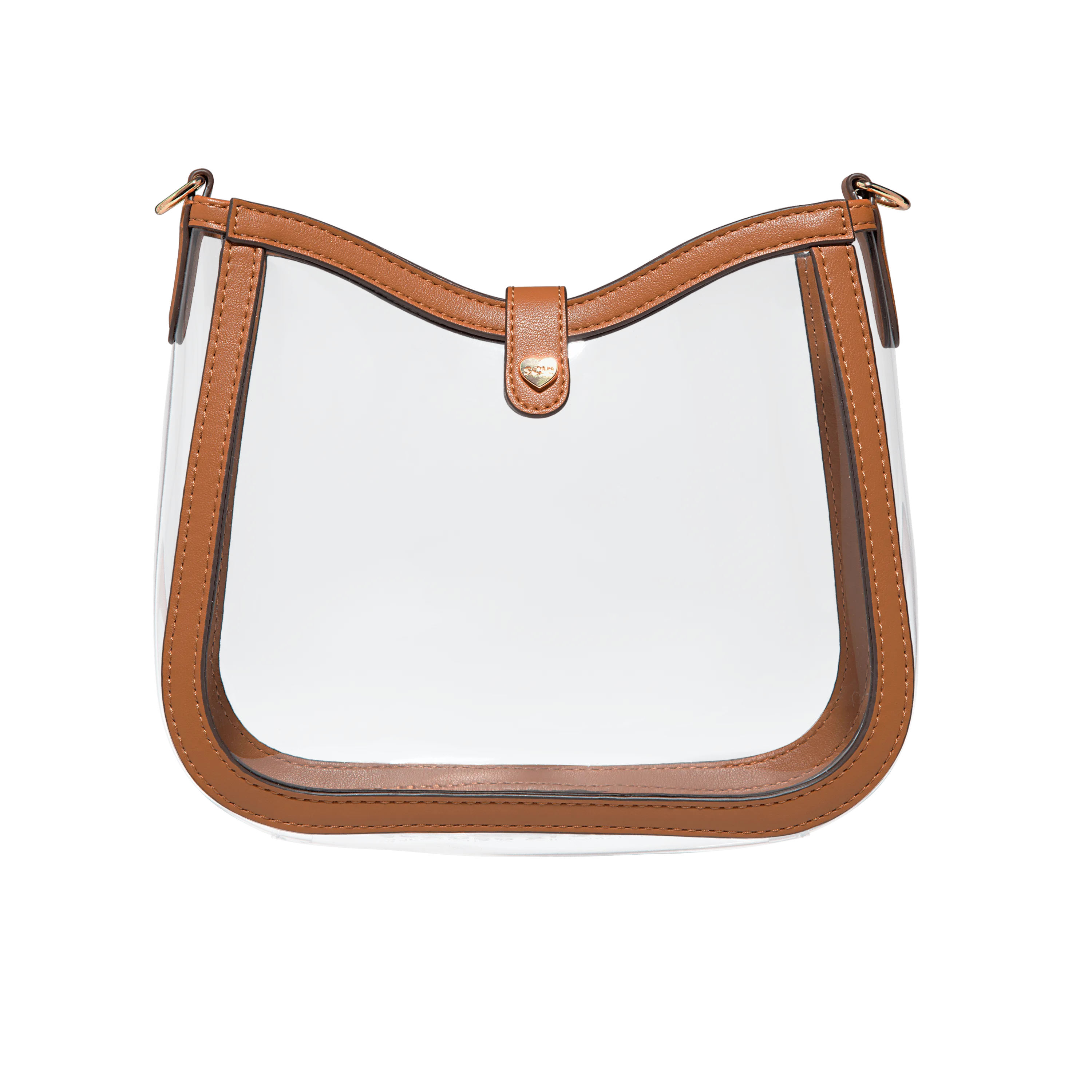 Clear Snap Crossbody Bag