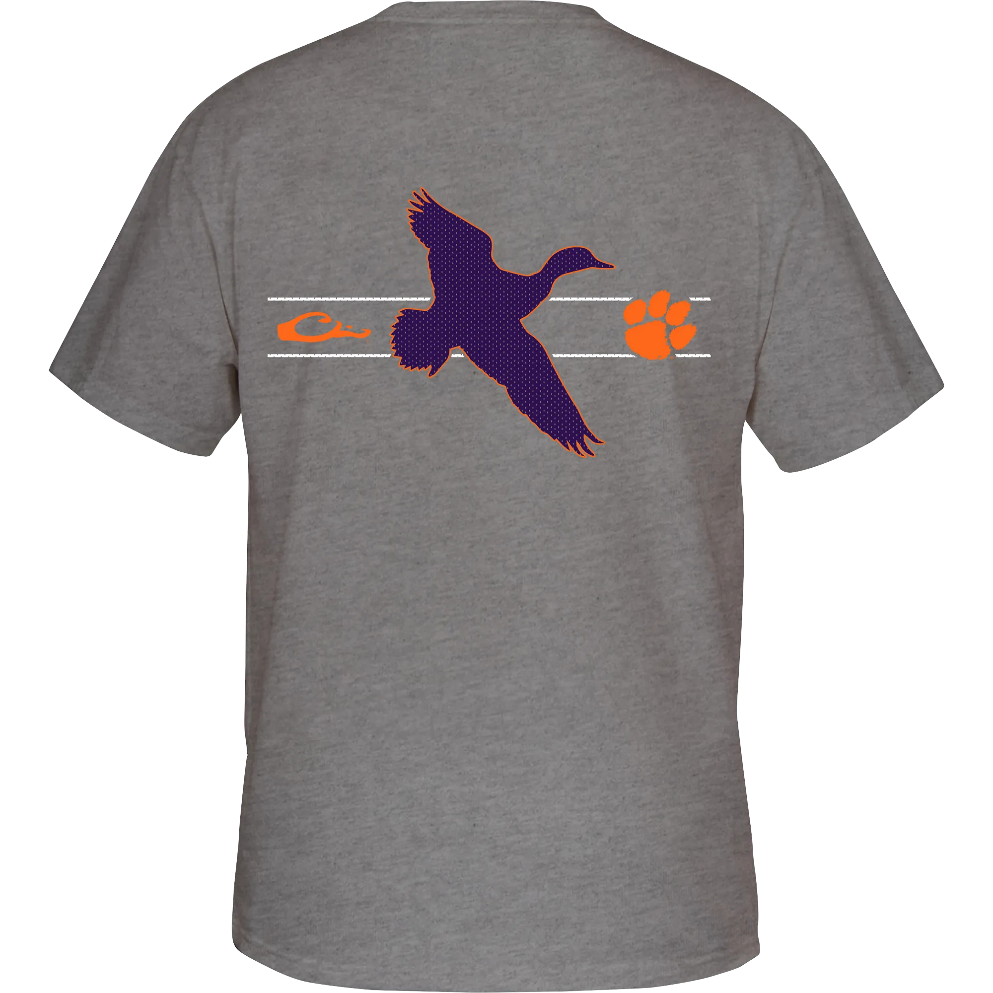 Clemson Drake & School Logo T-Shirt
