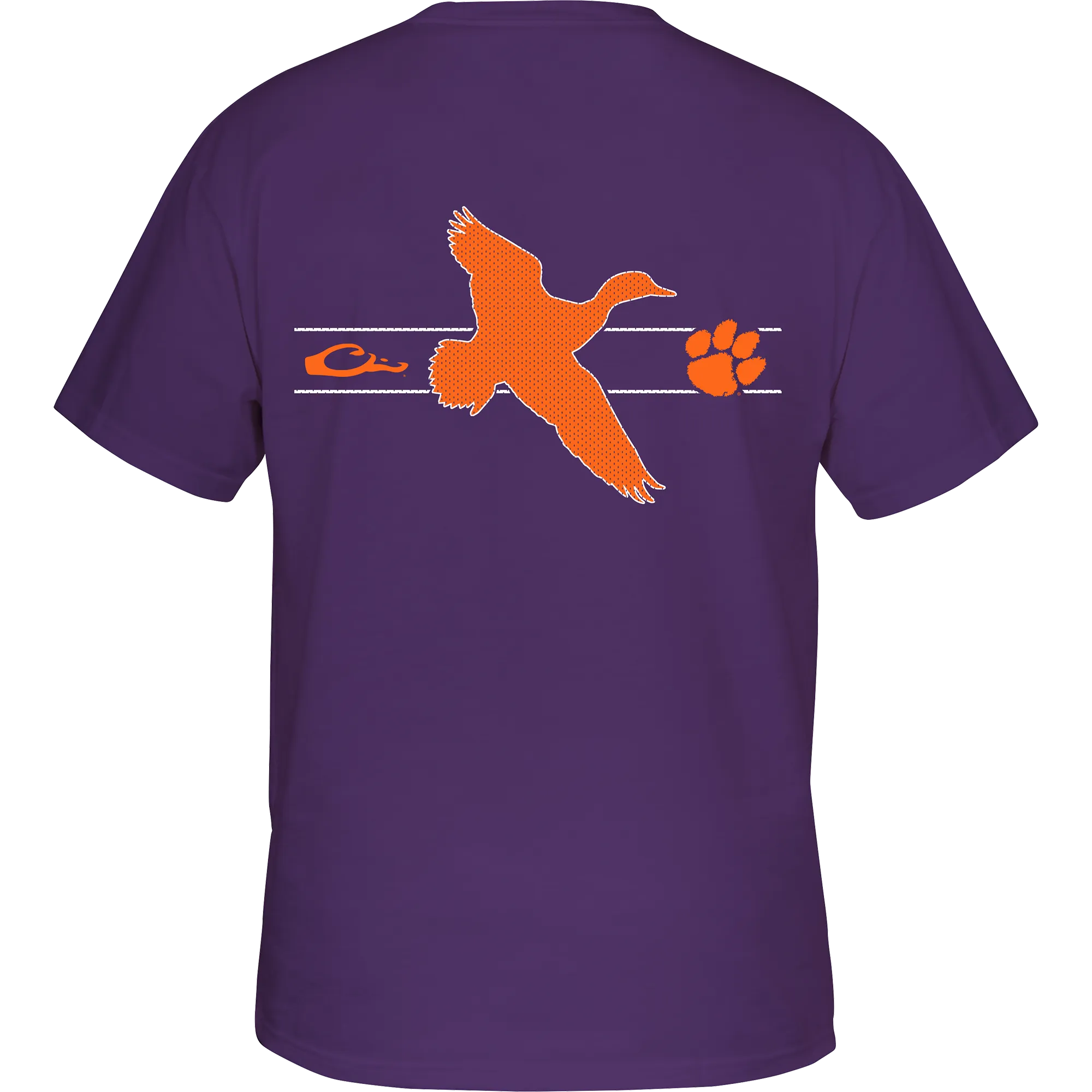 Clemson Drake & School Logo T-Shirt