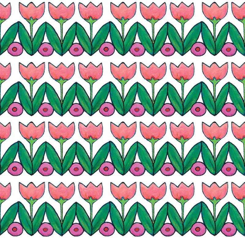 Deco Tulips Tablet Skin