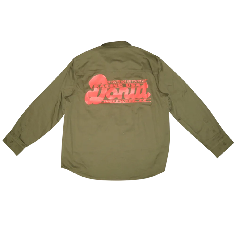 DONUT RACING USA LONG SLEEVE WORK SHIRT