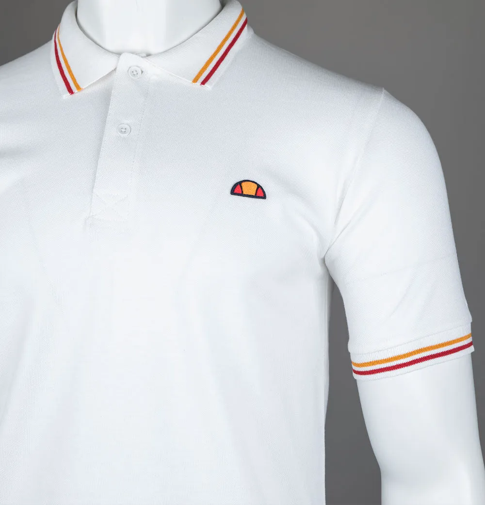 Ellesse Rooks Polo Shirt White