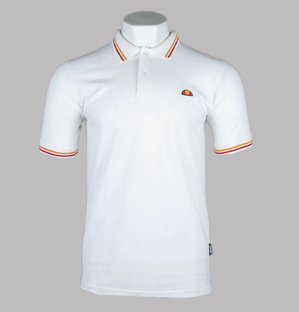 Ellesse Rooks Polo Shirt White