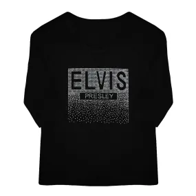 Elvis Signature Style: Elvis Presley Rain 3/4 Sleeve Women's T-Shirt