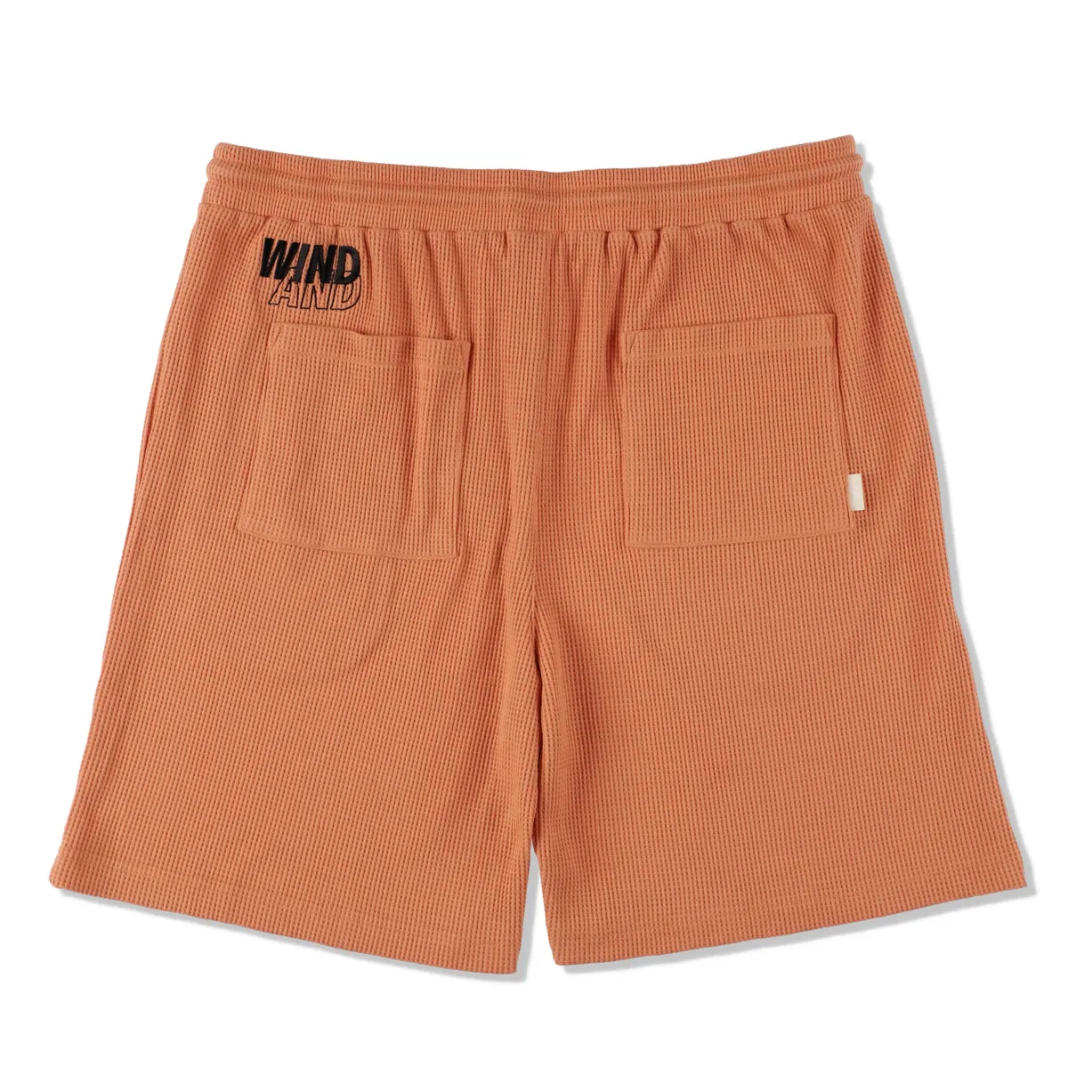 ES_WAFFLE SHORT PANT / APRICOT
