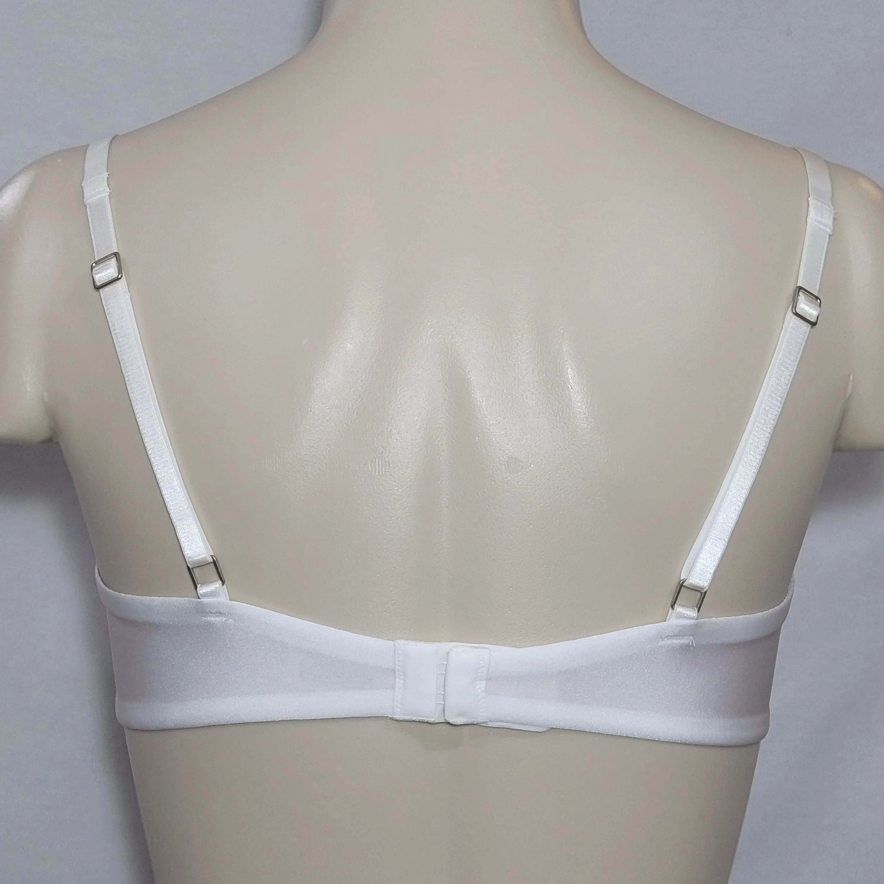 Felina 190013 Sabrina Semi Sheer Lace Demi Underwire Bra 38DDD White