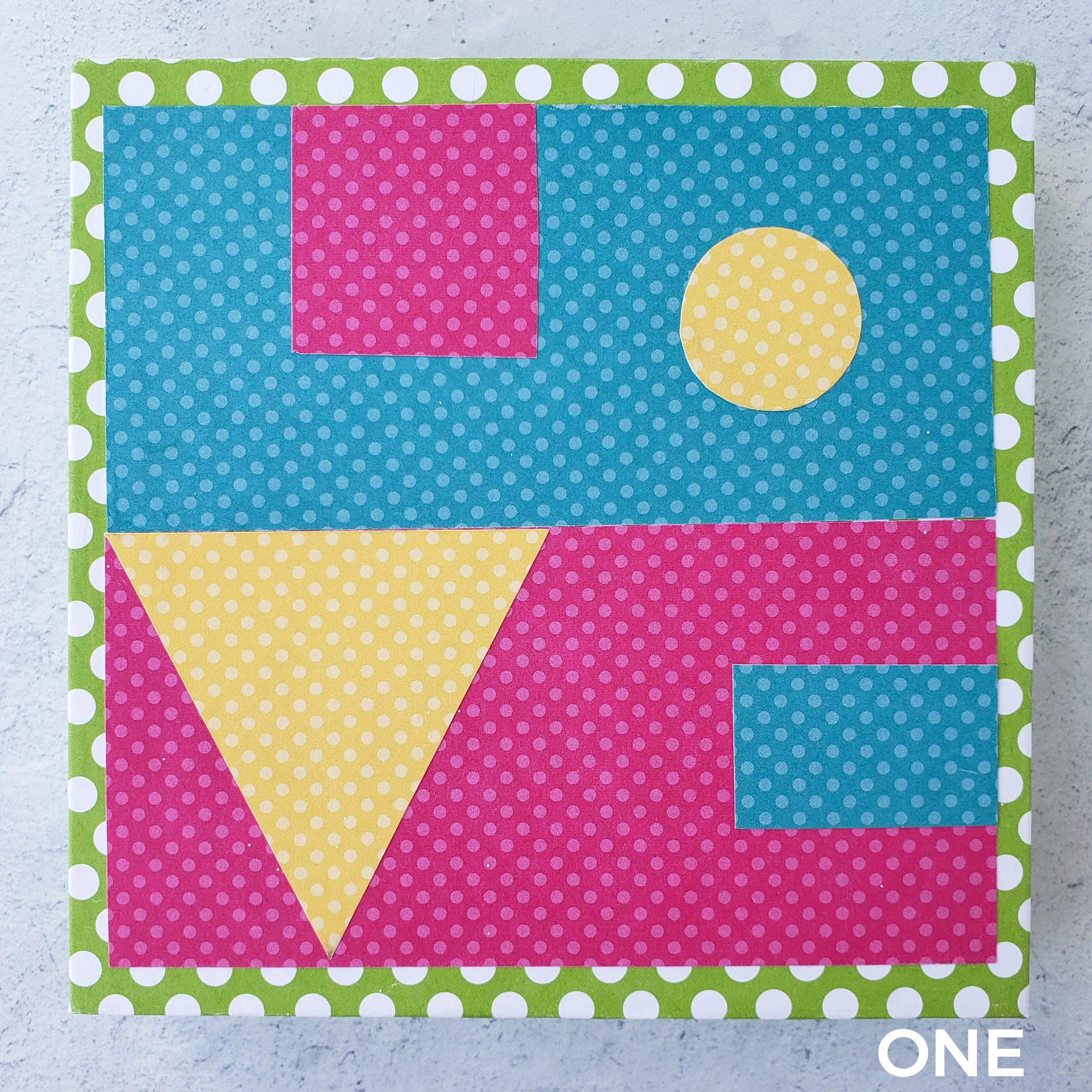 Four "Homages to Robert Indiana's Geometric LOVE Art" by Pat K. Thomas