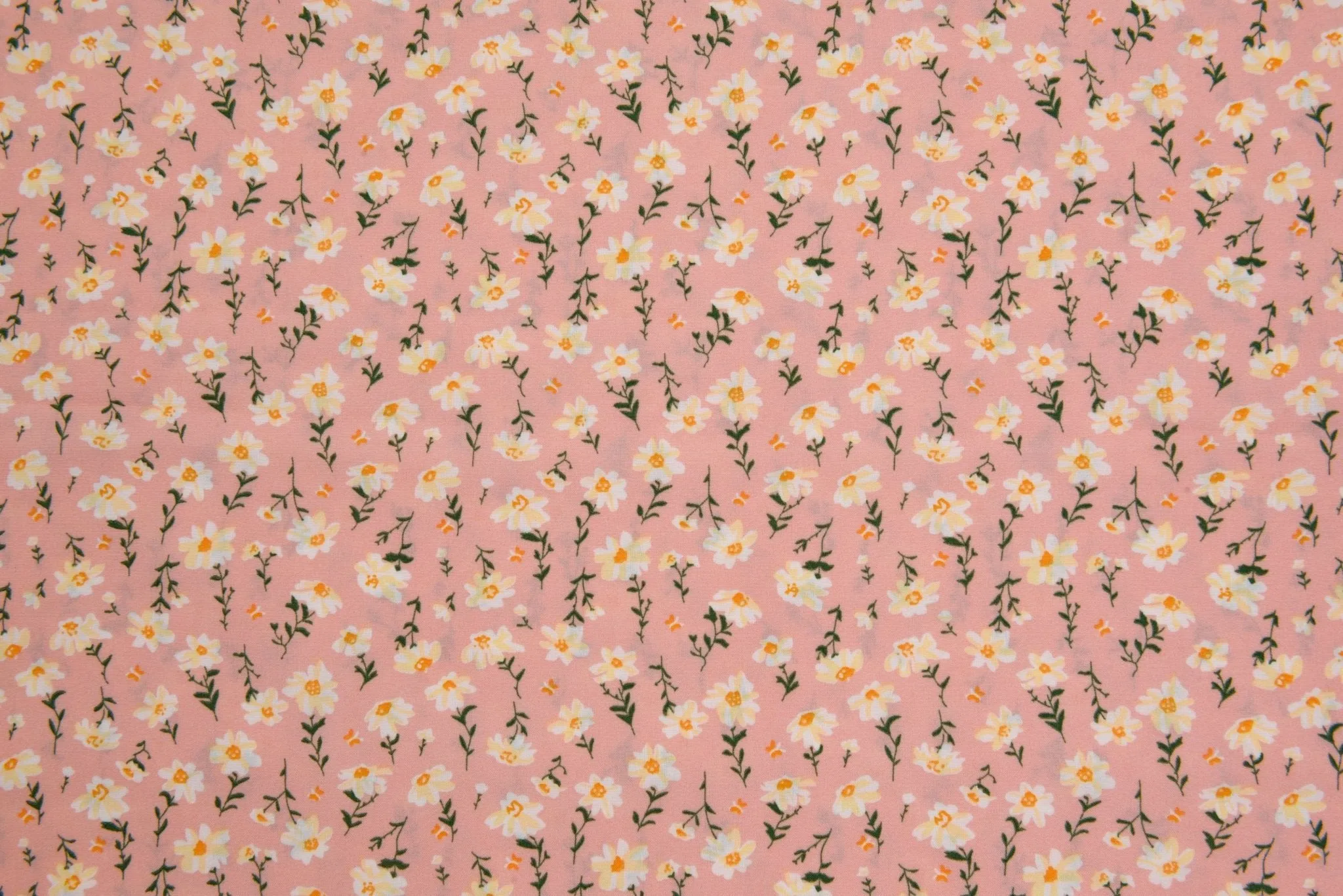 Four way Stretch Chiffon Small Floral Printed