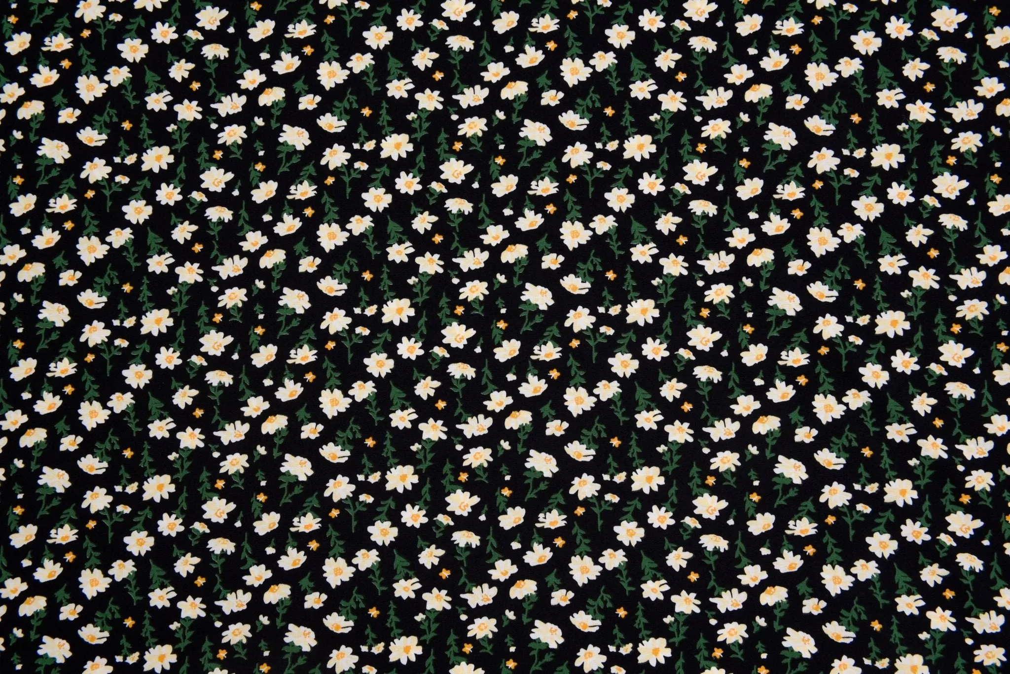 Four way Stretch Chiffon Small Floral Printed