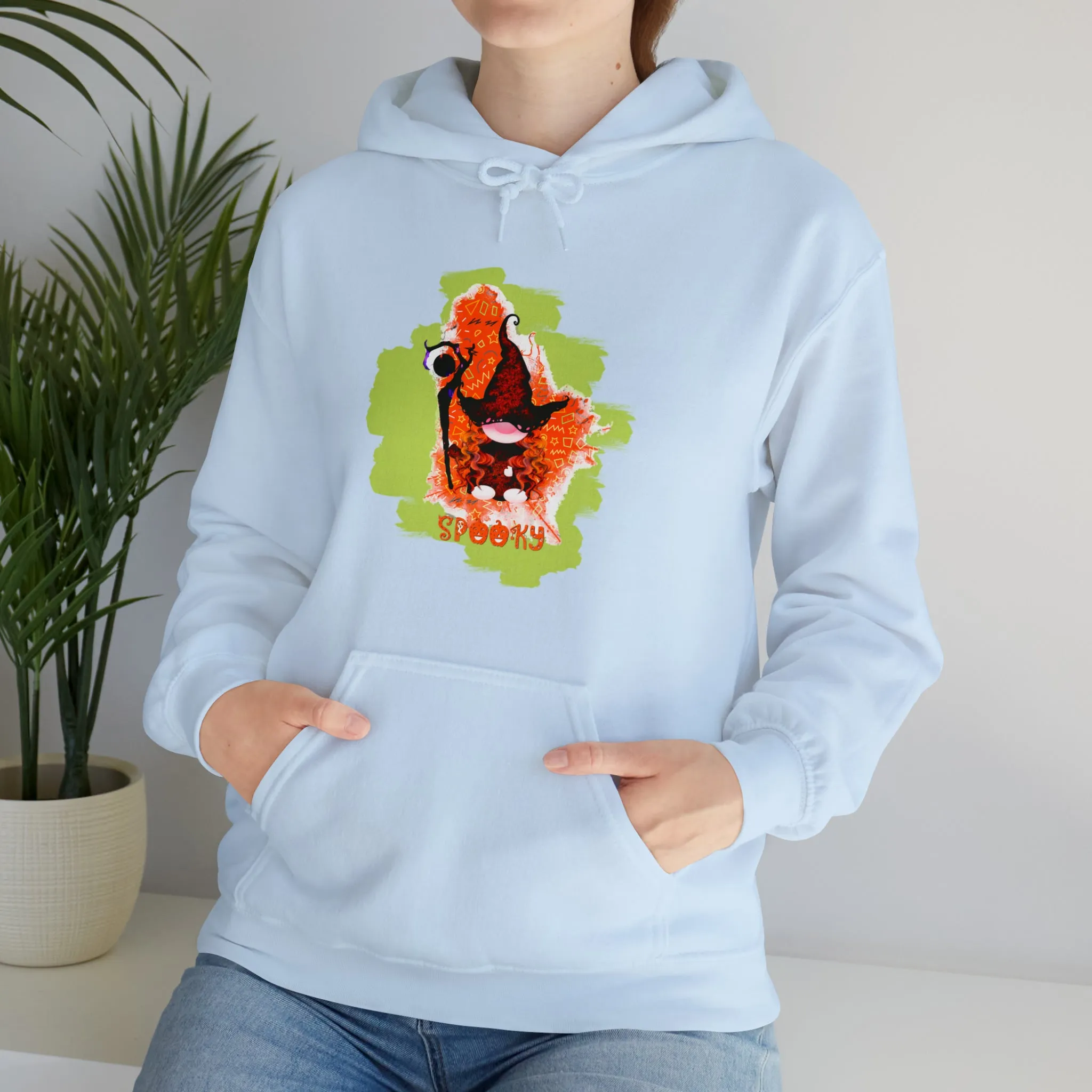 Gnome witch Unisex Heavy Blend™ Hooded Sweatshirt