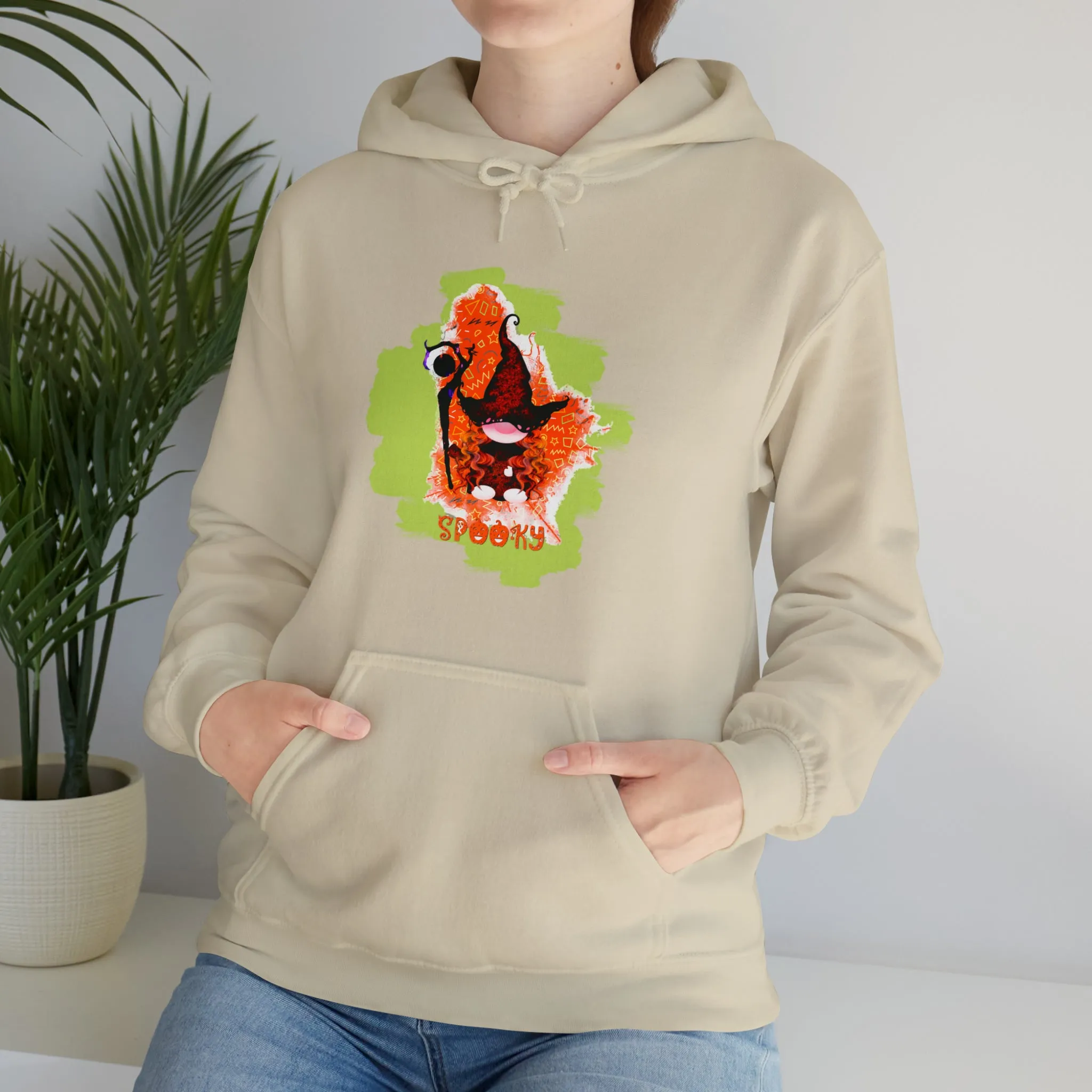 Gnome witch Unisex Heavy Blend™ Hooded Sweatshirt