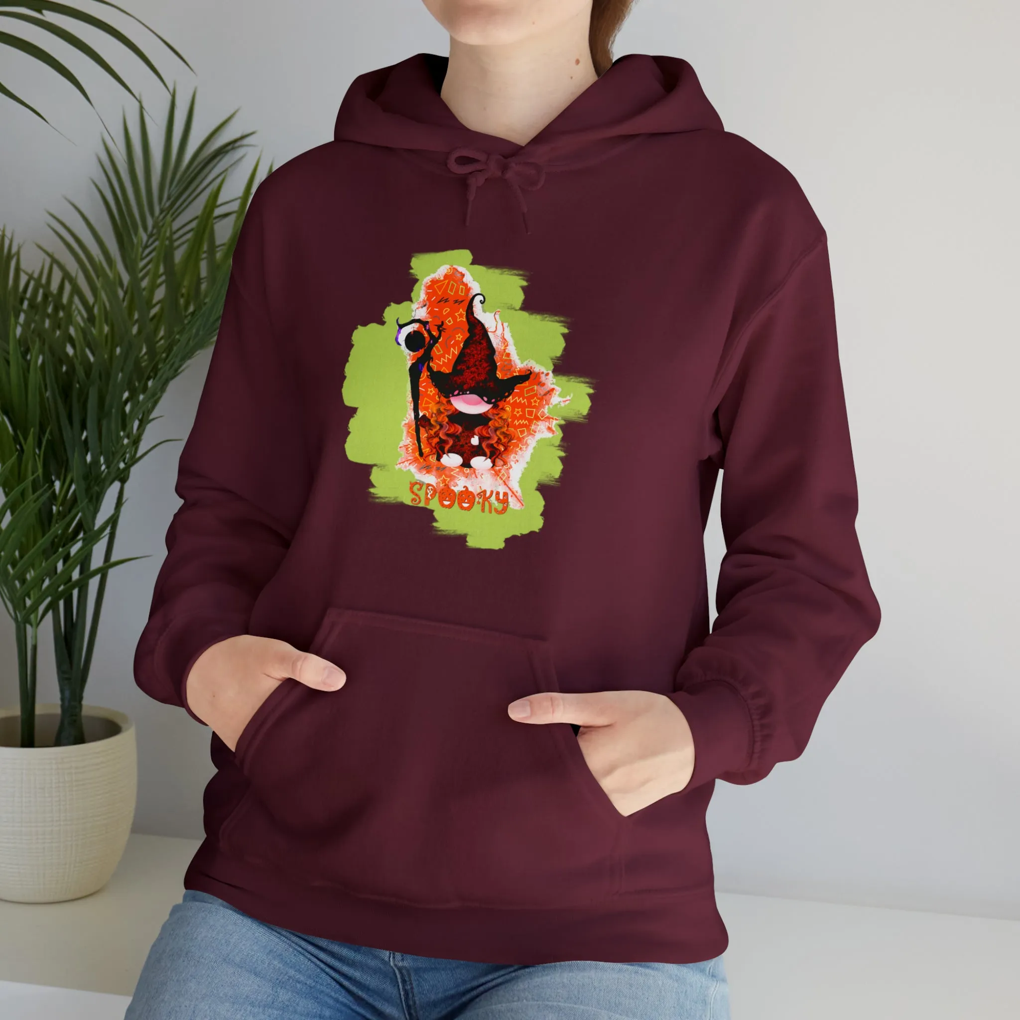 Gnome witch Unisex Heavy Blend™ Hooded Sweatshirt