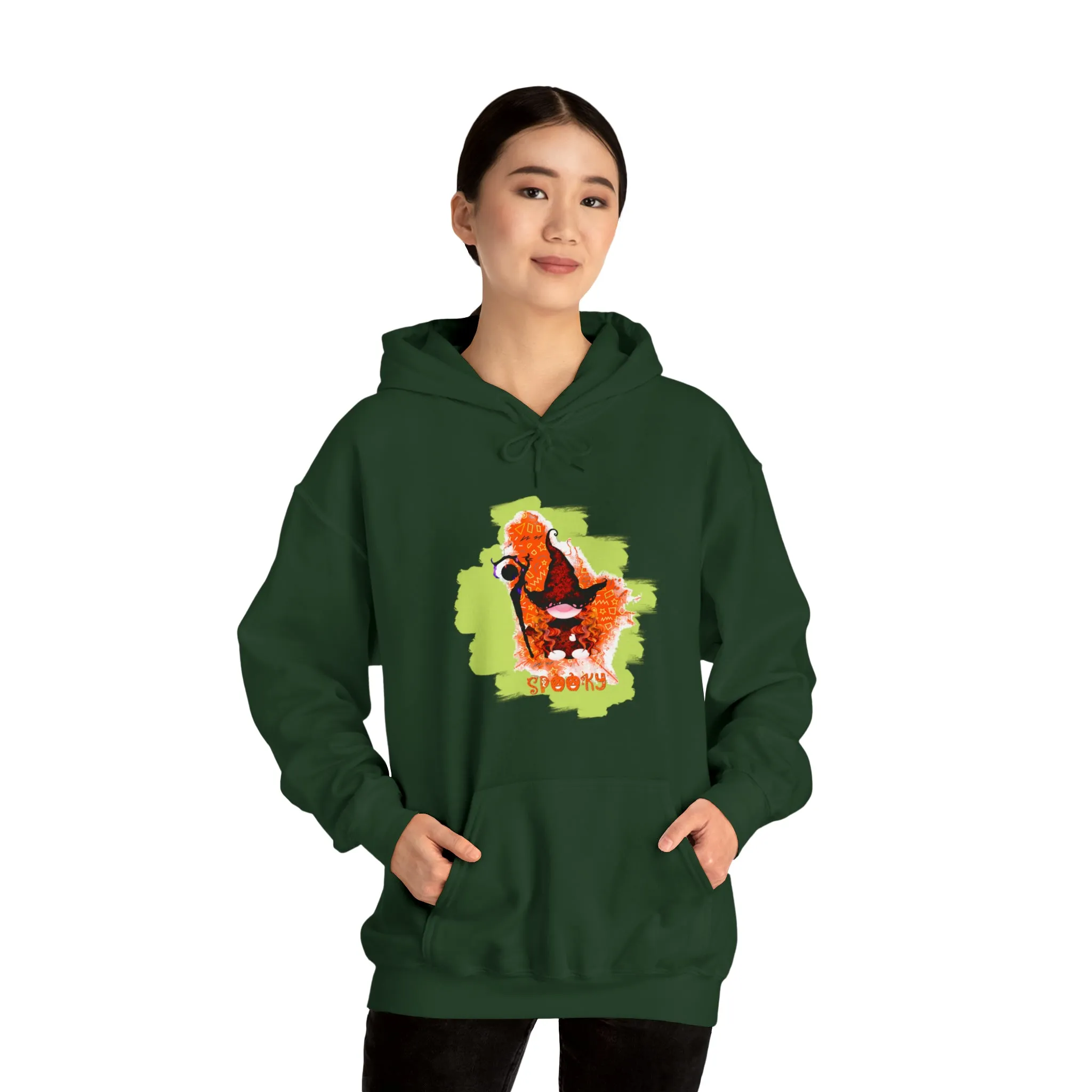 Gnome witch Unisex Heavy Blend™ Hooded Sweatshirt