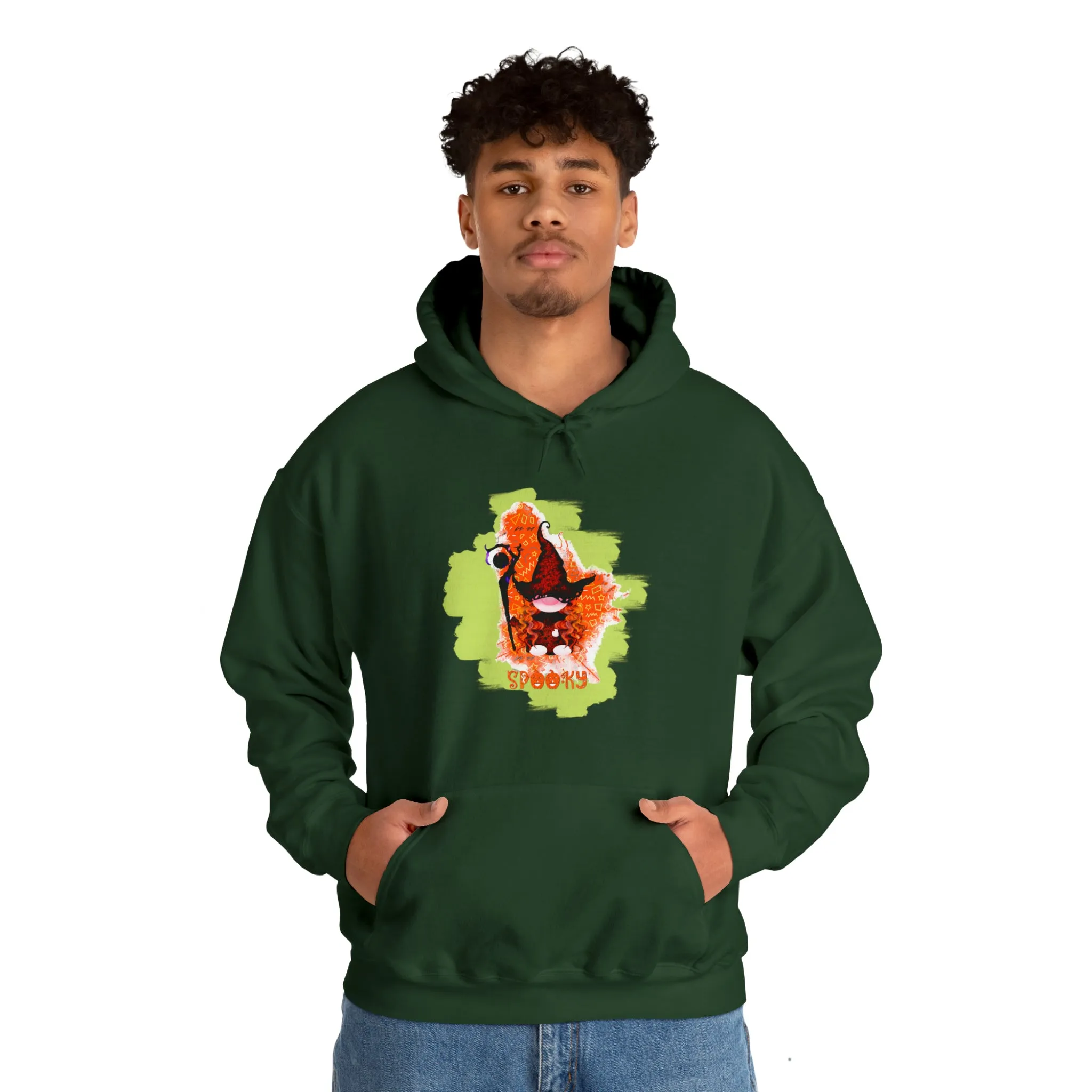 Gnome witch Unisex Heavy Blend™ Hooded Sweatshirt