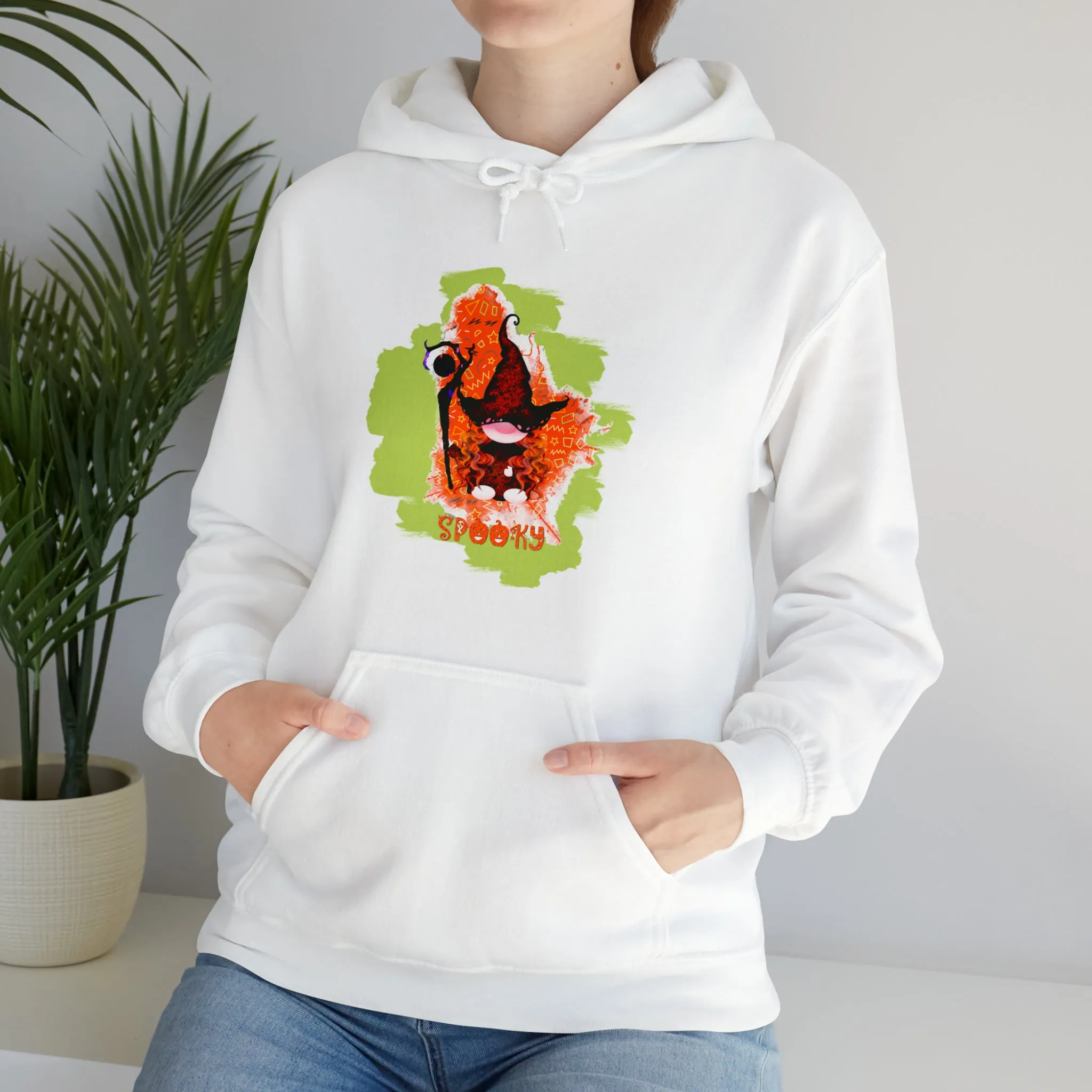 Gnome witch Unisex Heavy Blend™ Hooded Sweatshirt
