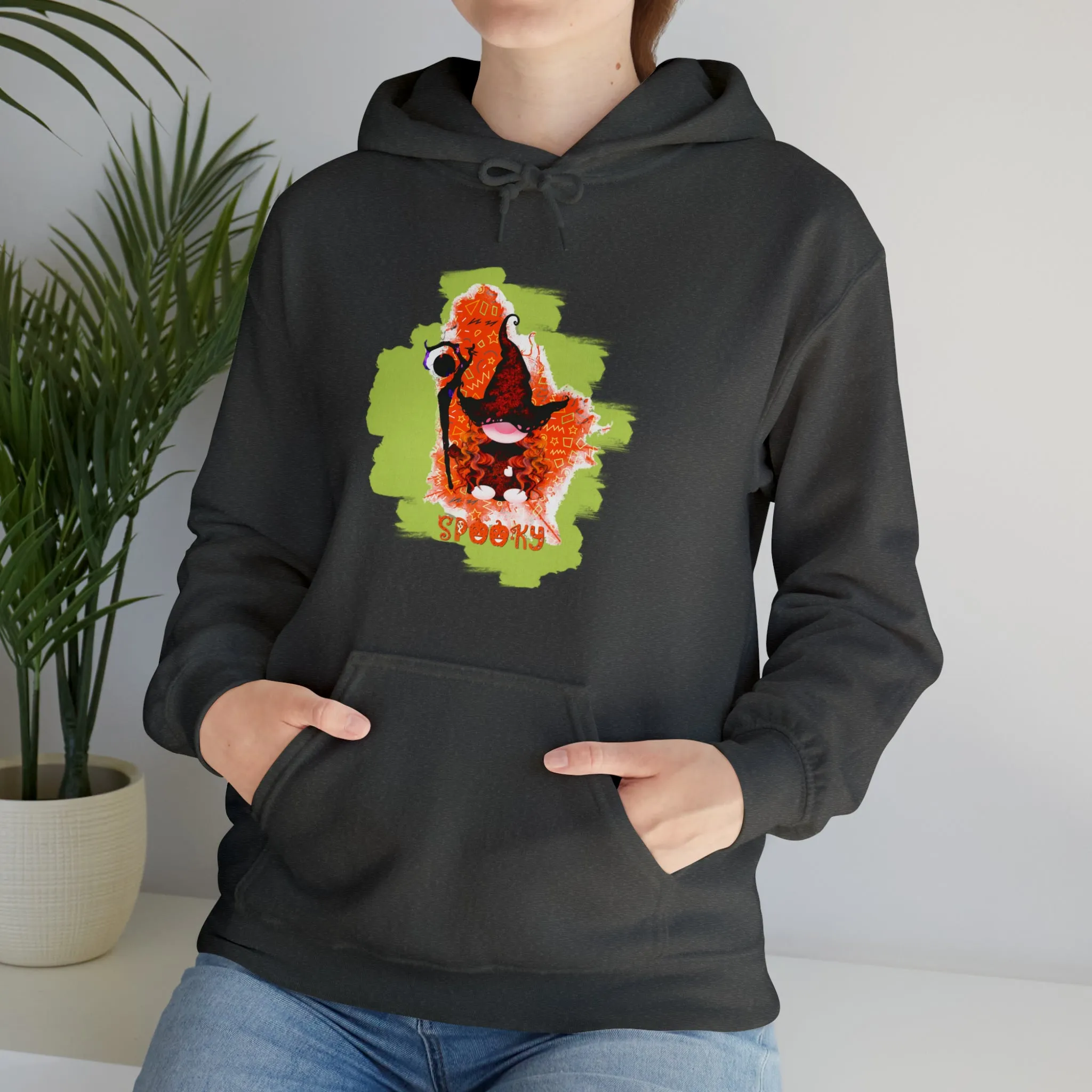 Gnome witch Unisex Heavy Blend™ Hooded Sweatshirt
