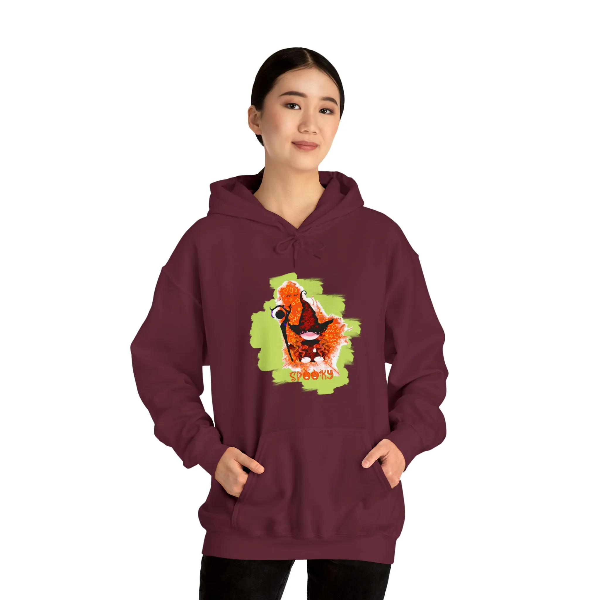 Gnome witch Unisex Heavy Blend™ Hooded Sweatshirt