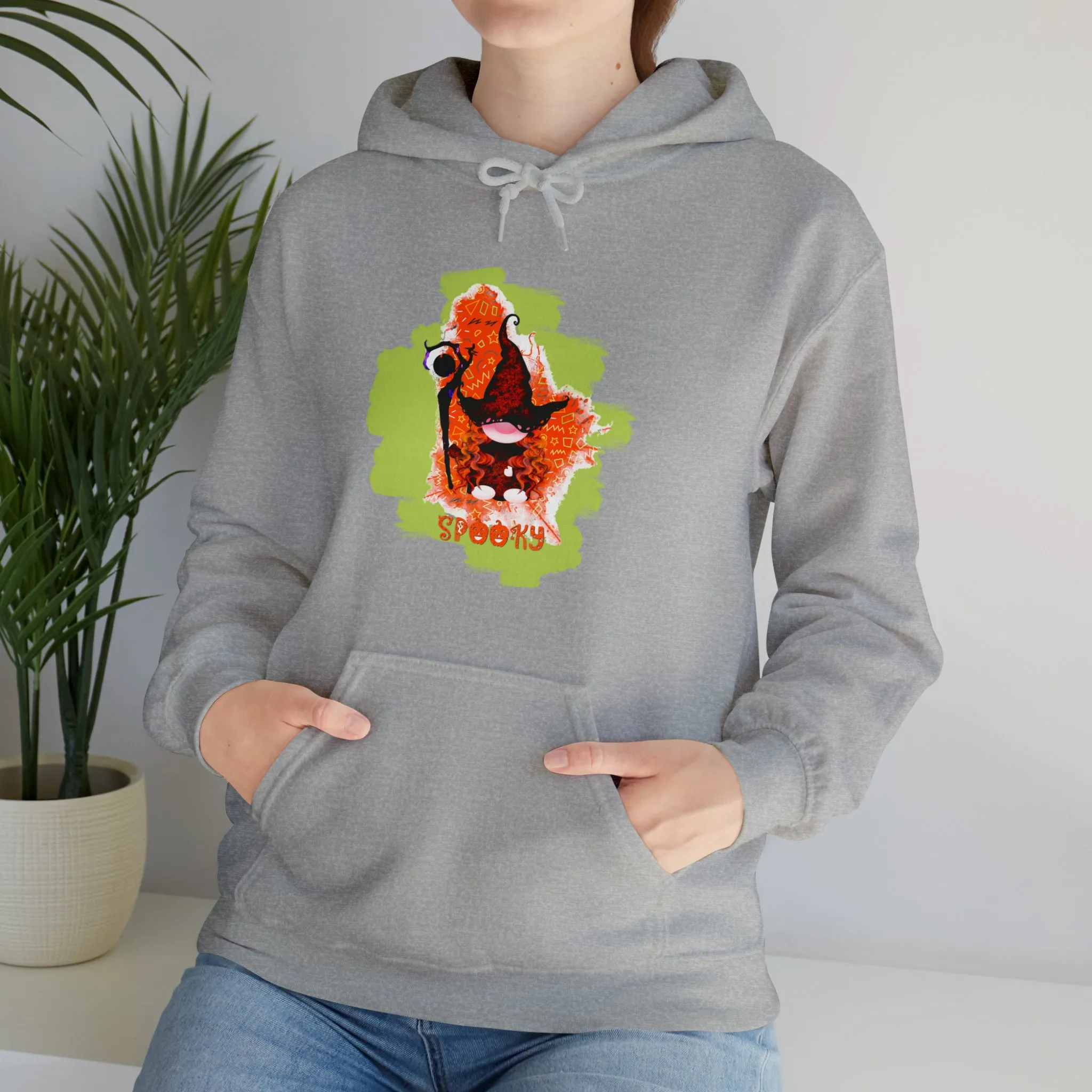Gnome witch Unisex Heavy Blend™ Hooded Sweatshirt