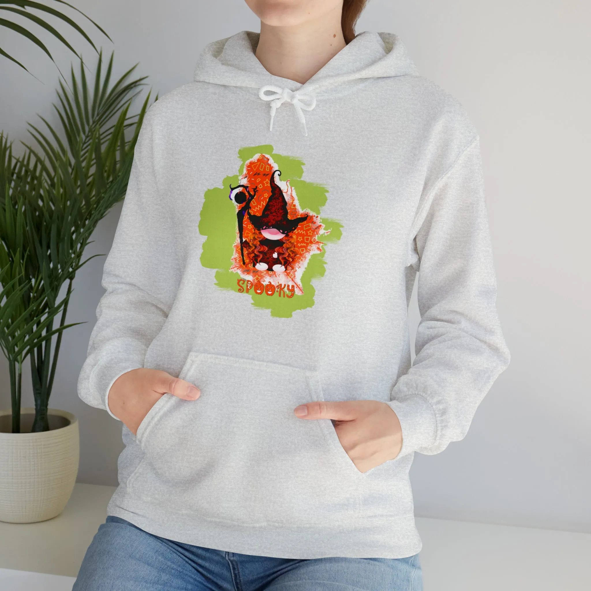 Gnome witch Unisex Heavy Blend™ Hooded Sweatshirt