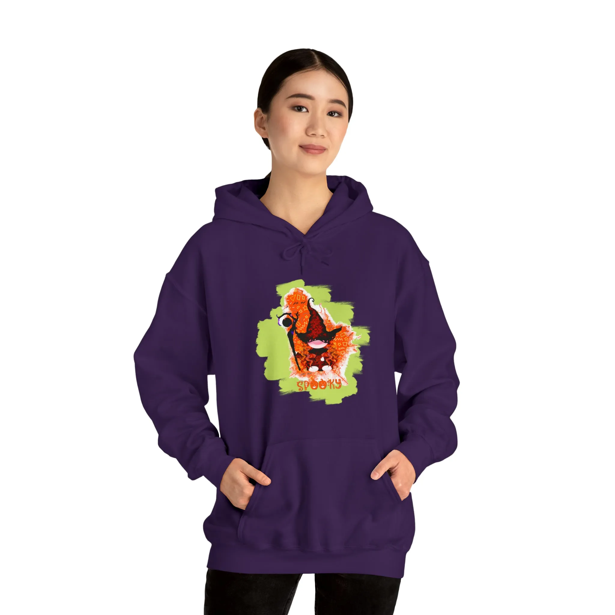 Gnome witch Unisex Heavy Blend™ Hooded Sweatshirt