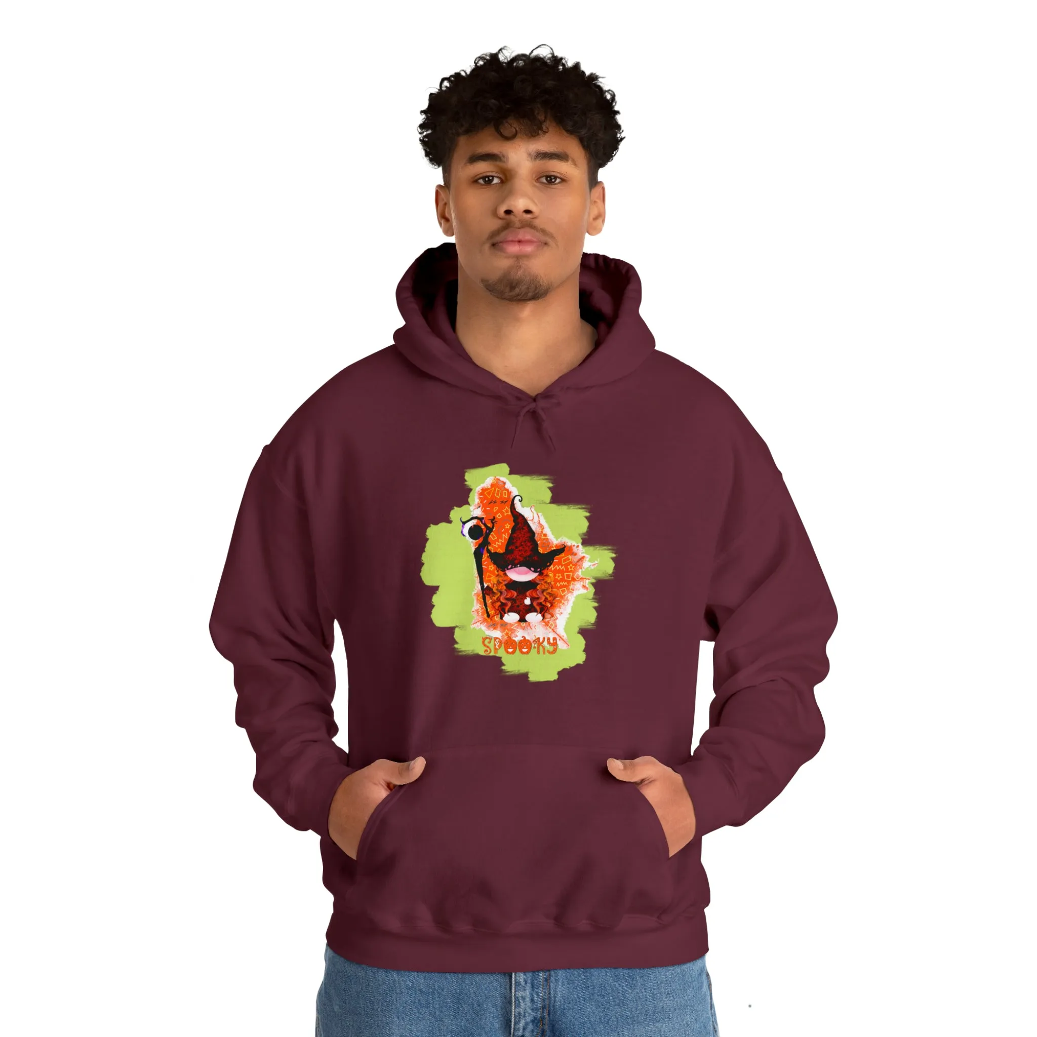 Gnome witch Unisex Heavy Blend™ Hooded Sweatshirt