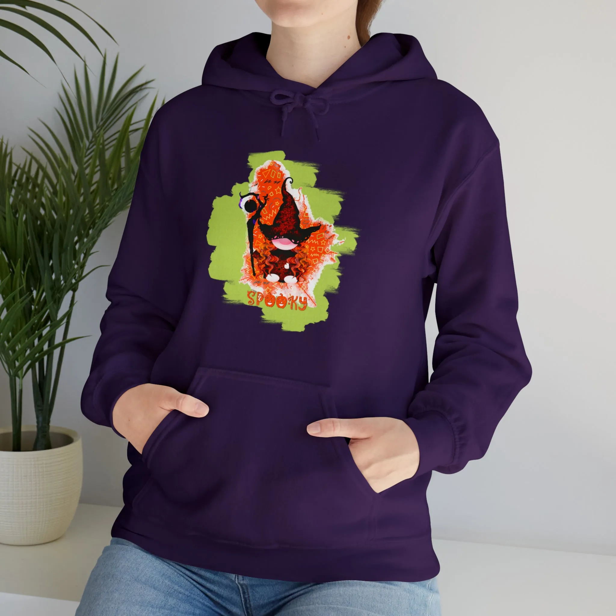 Gnome witch Unisex Heavy Blend™ Hooded Sweatshirt