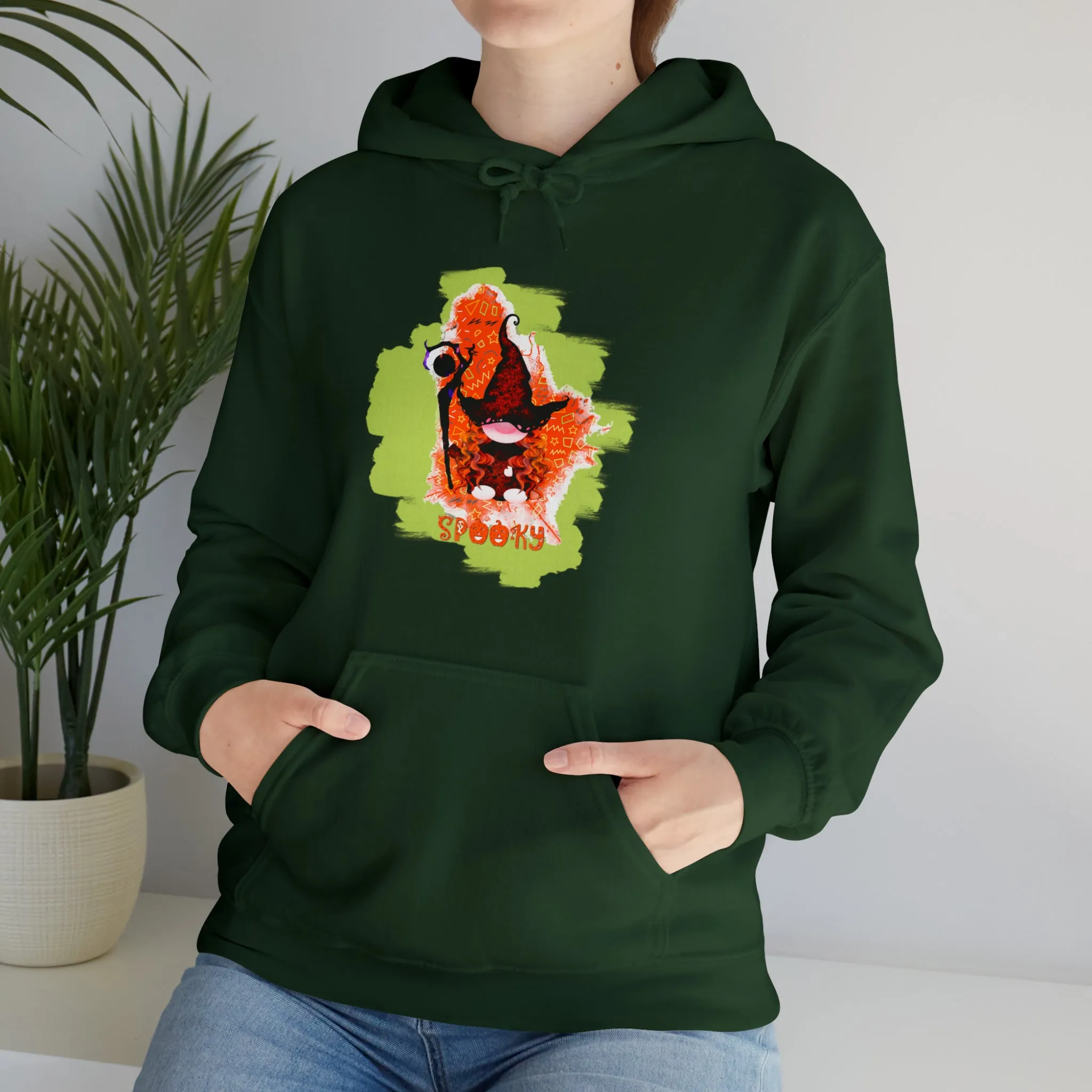 Gnome witch Unisex Heavy Blend™ Hooded Sweatshirt