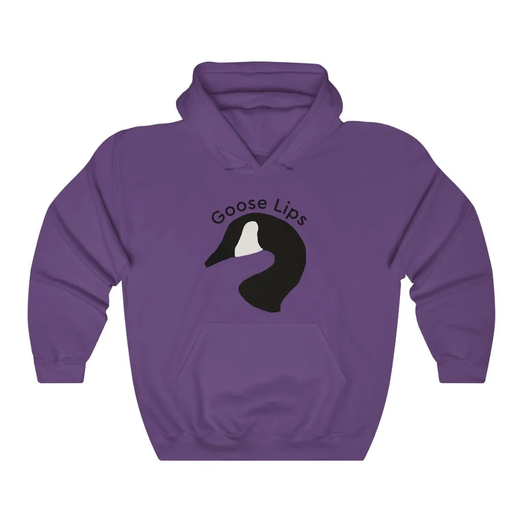 Goose Lips Unisex Hooded Sweatshirt
