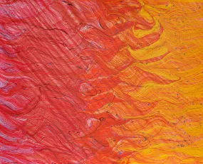 Hand-Marbled "HOT" Papers by Pat K. Thomas