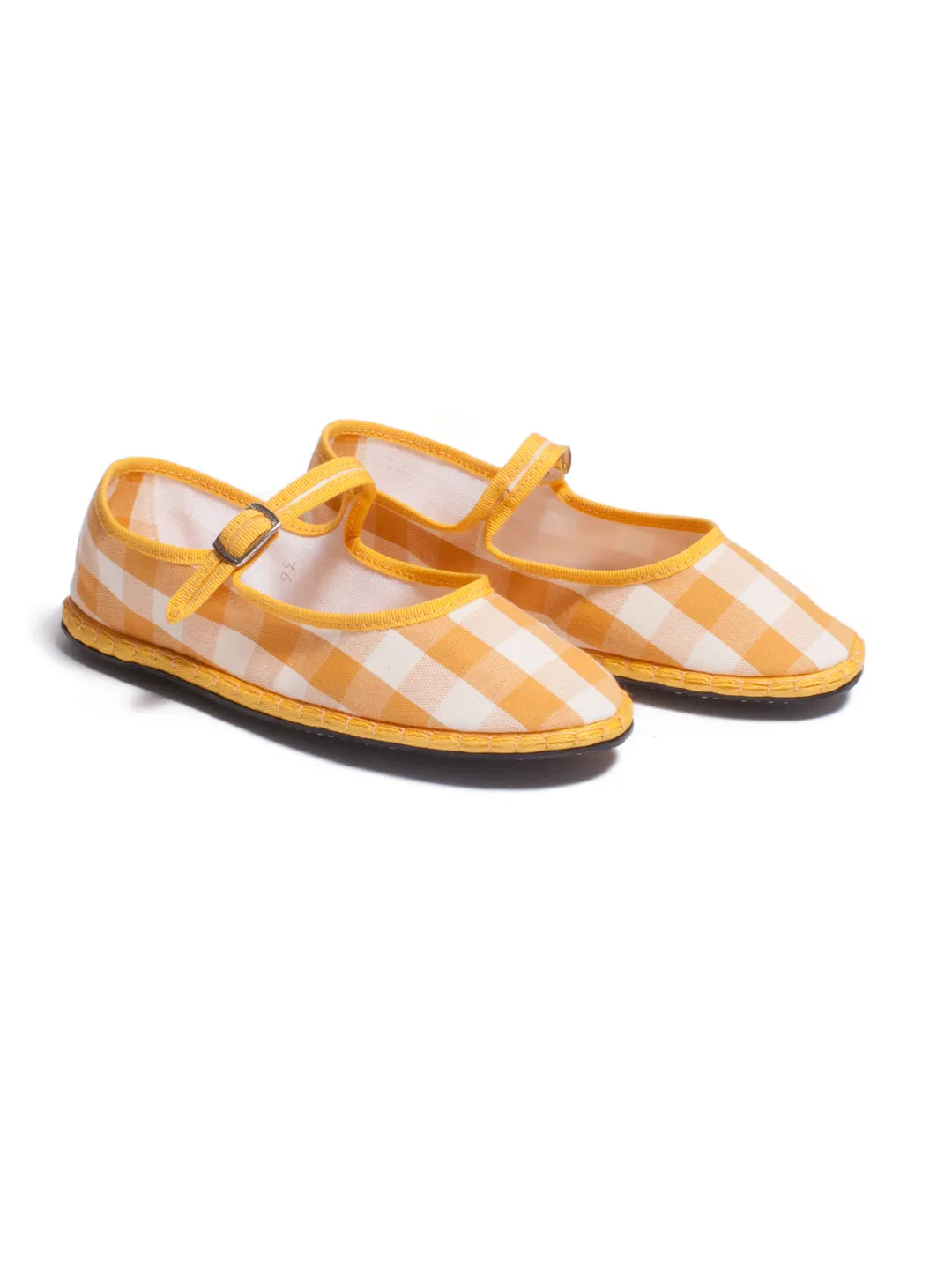 Italian cotton Vichy strap friulane