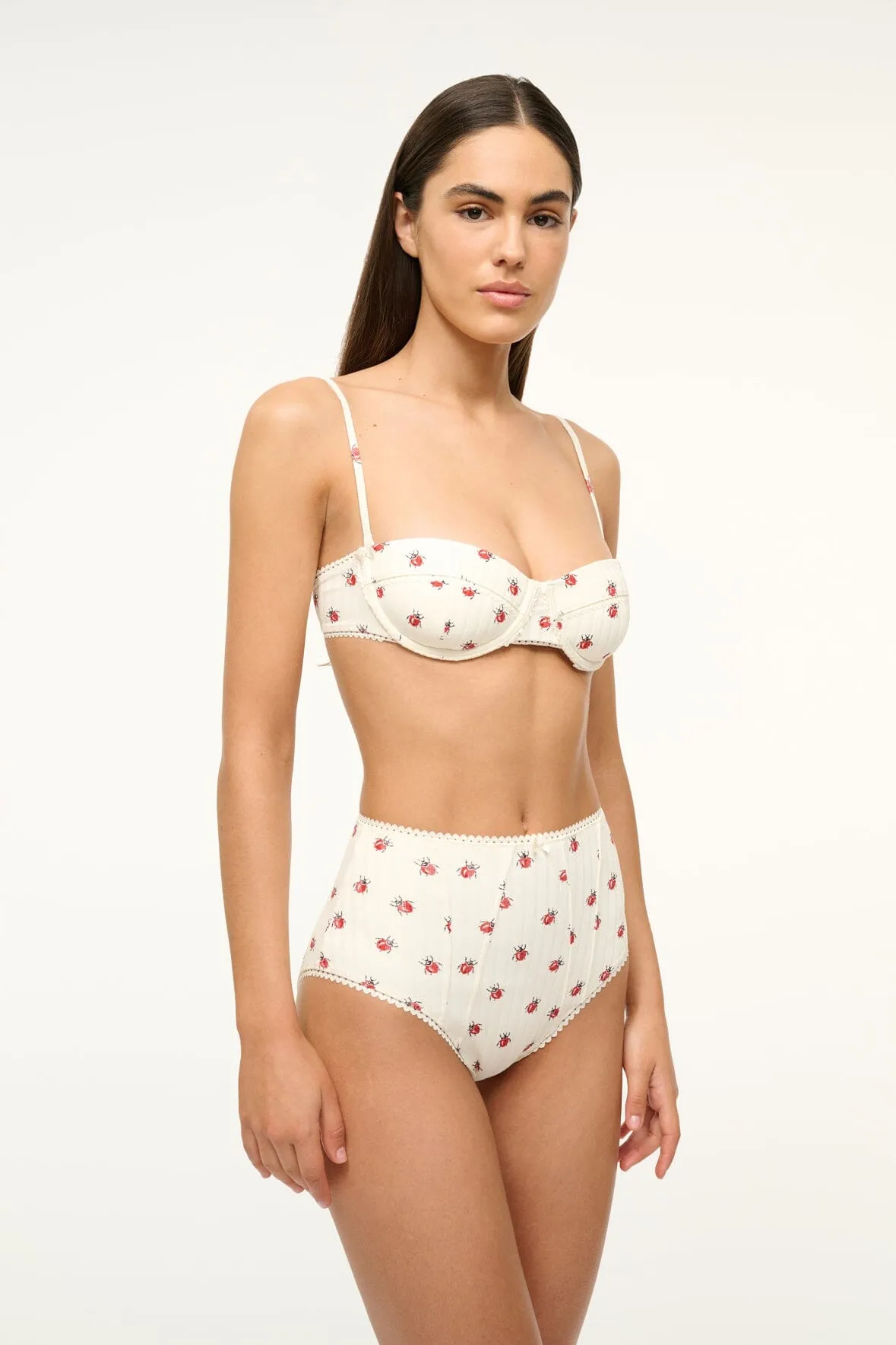 JO BALCONETTE TOP | LADYBUGS