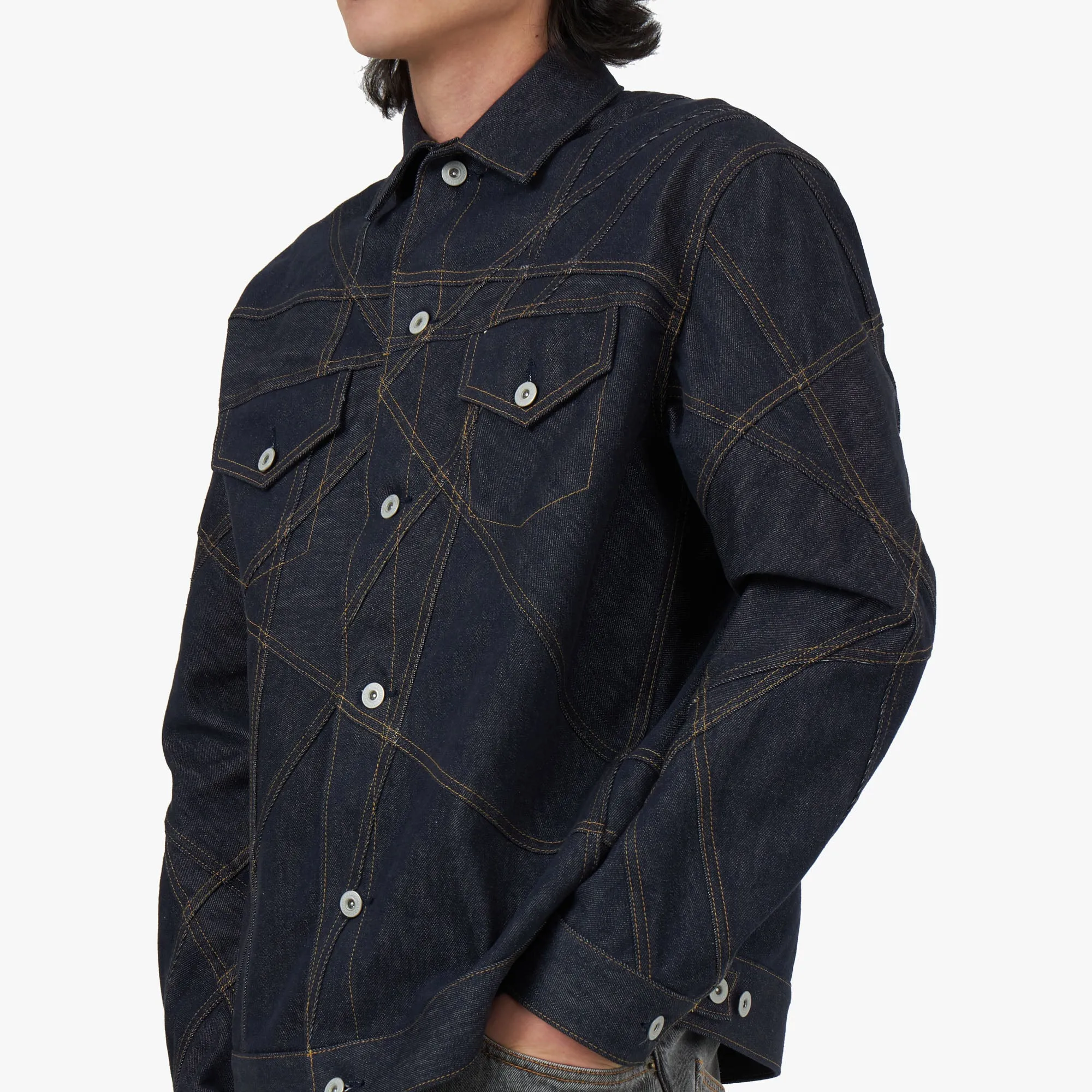 Junya Watanabe MAN Cotton Denim Jacket / Indigo