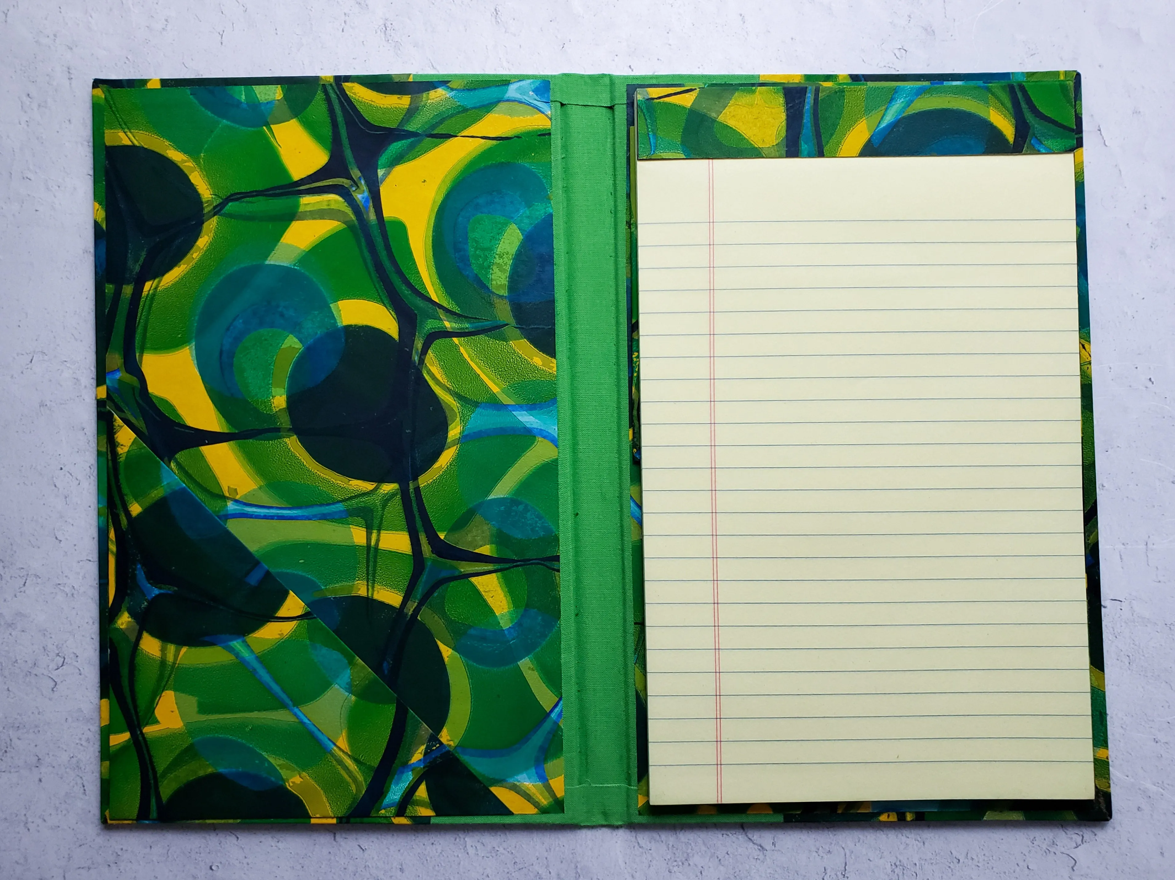 Marbled Pad Folios by Pat K. Thomas