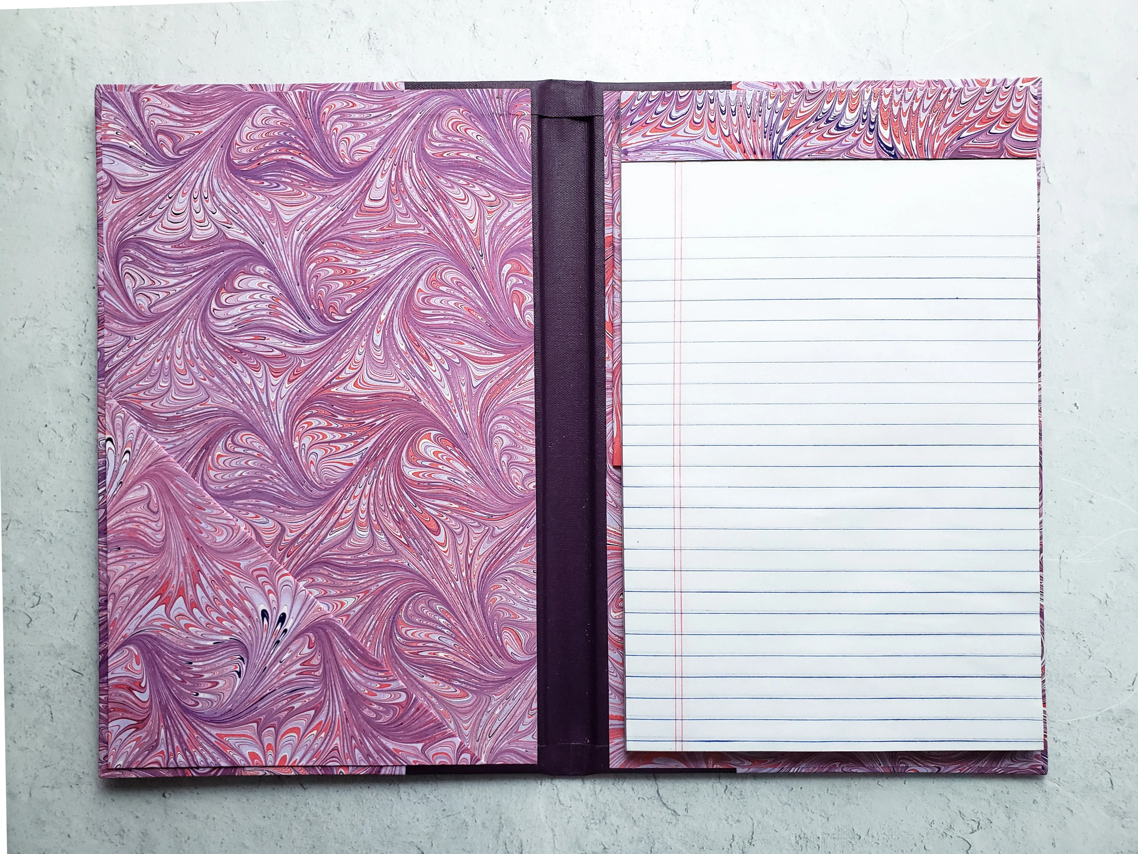 Marbled Pad Folios by Pat K. Thomas