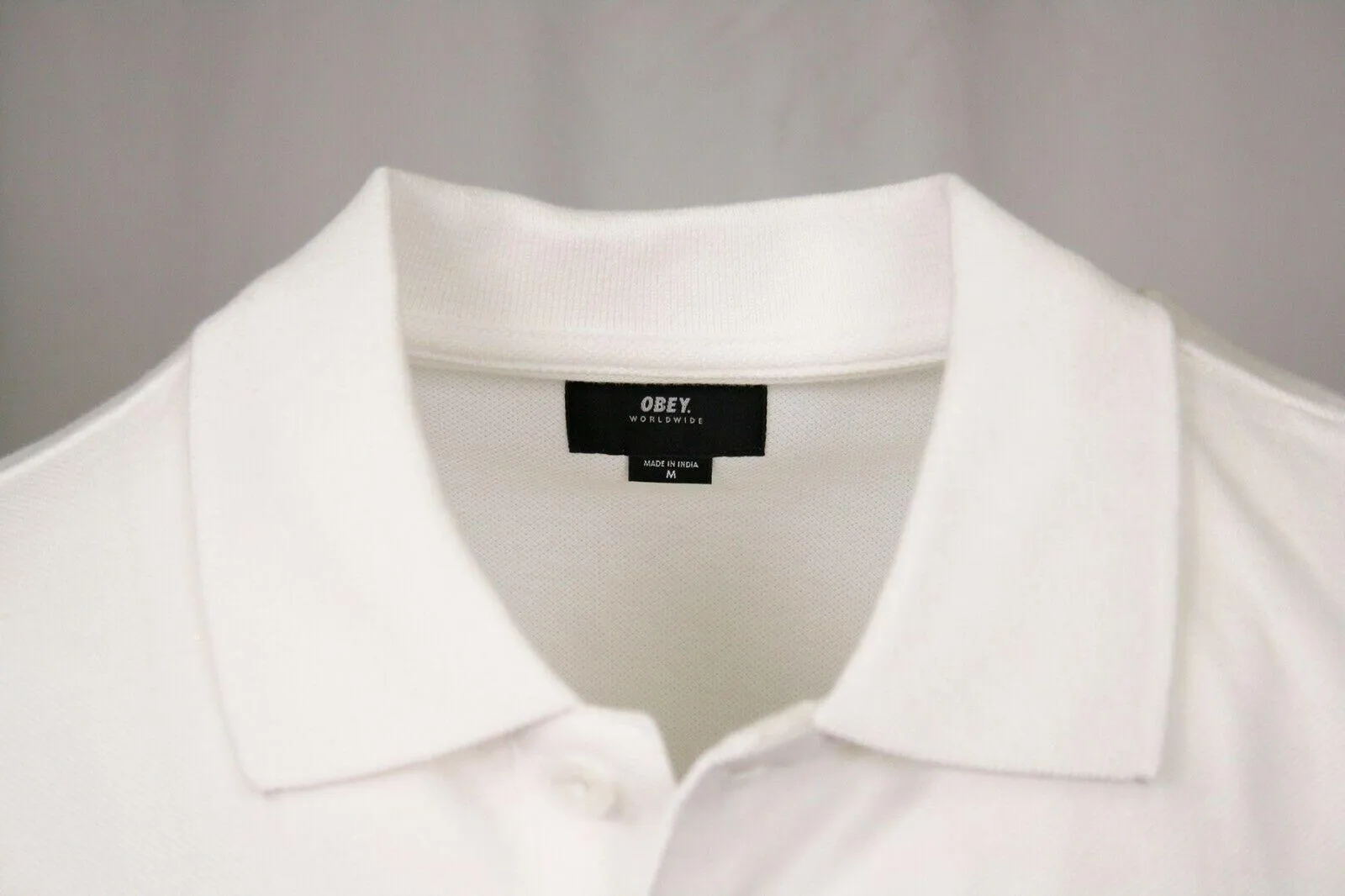 OBEY Men's Color Block Button S/S Polo Shirt (S34)