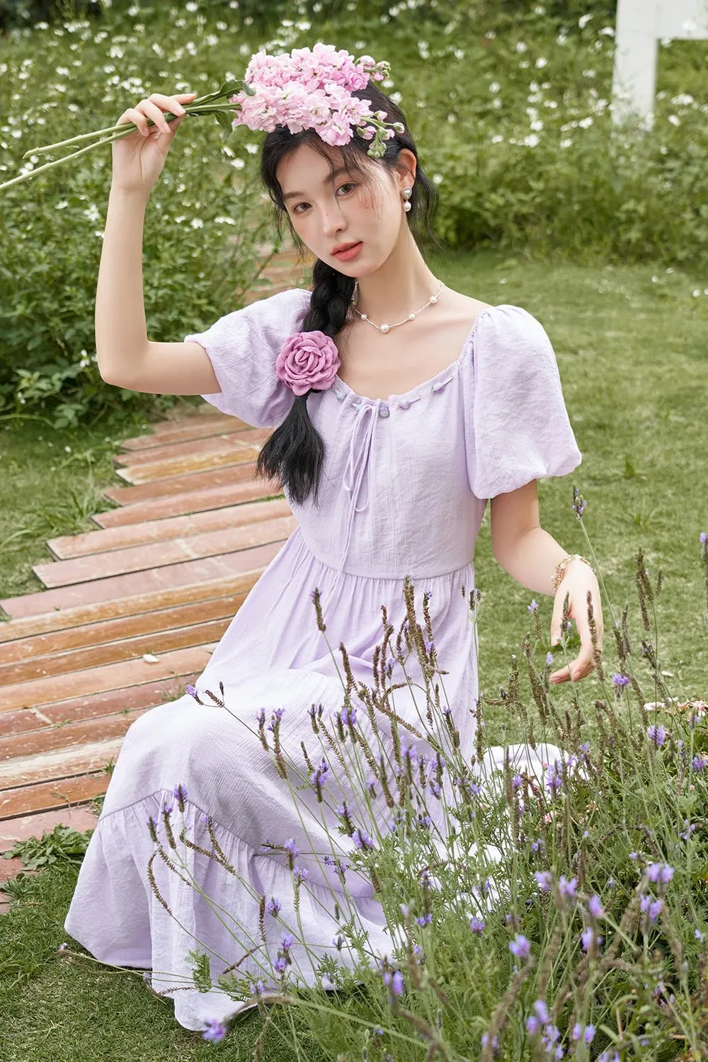 Purple Maxi Dress for Women